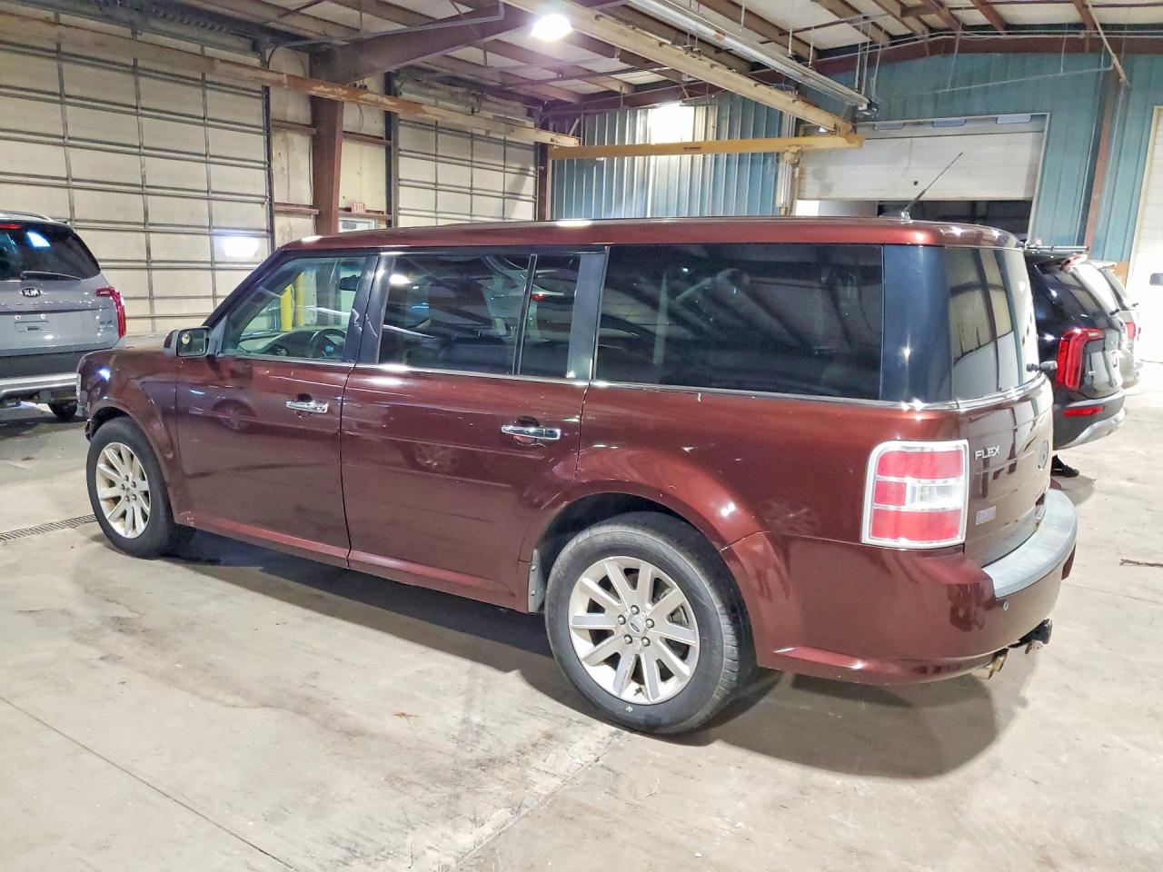 2010 Ford Flex Sel Brown vin: 2FMHK6CC3ABA70769