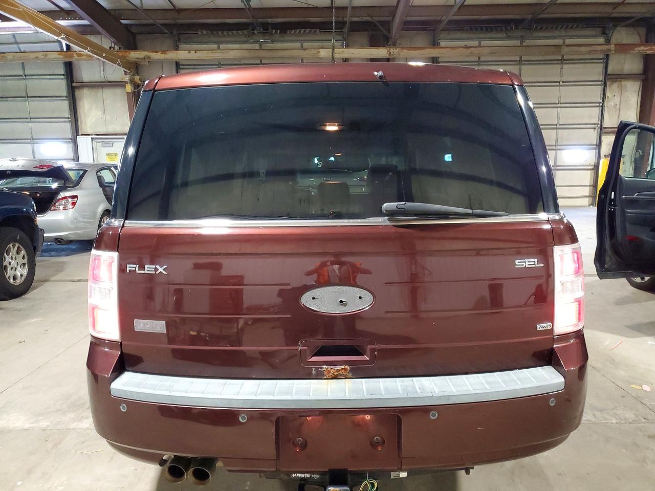 2010 Ford Flex Sel Brown vin: 2FMHK6CC3ABA70769