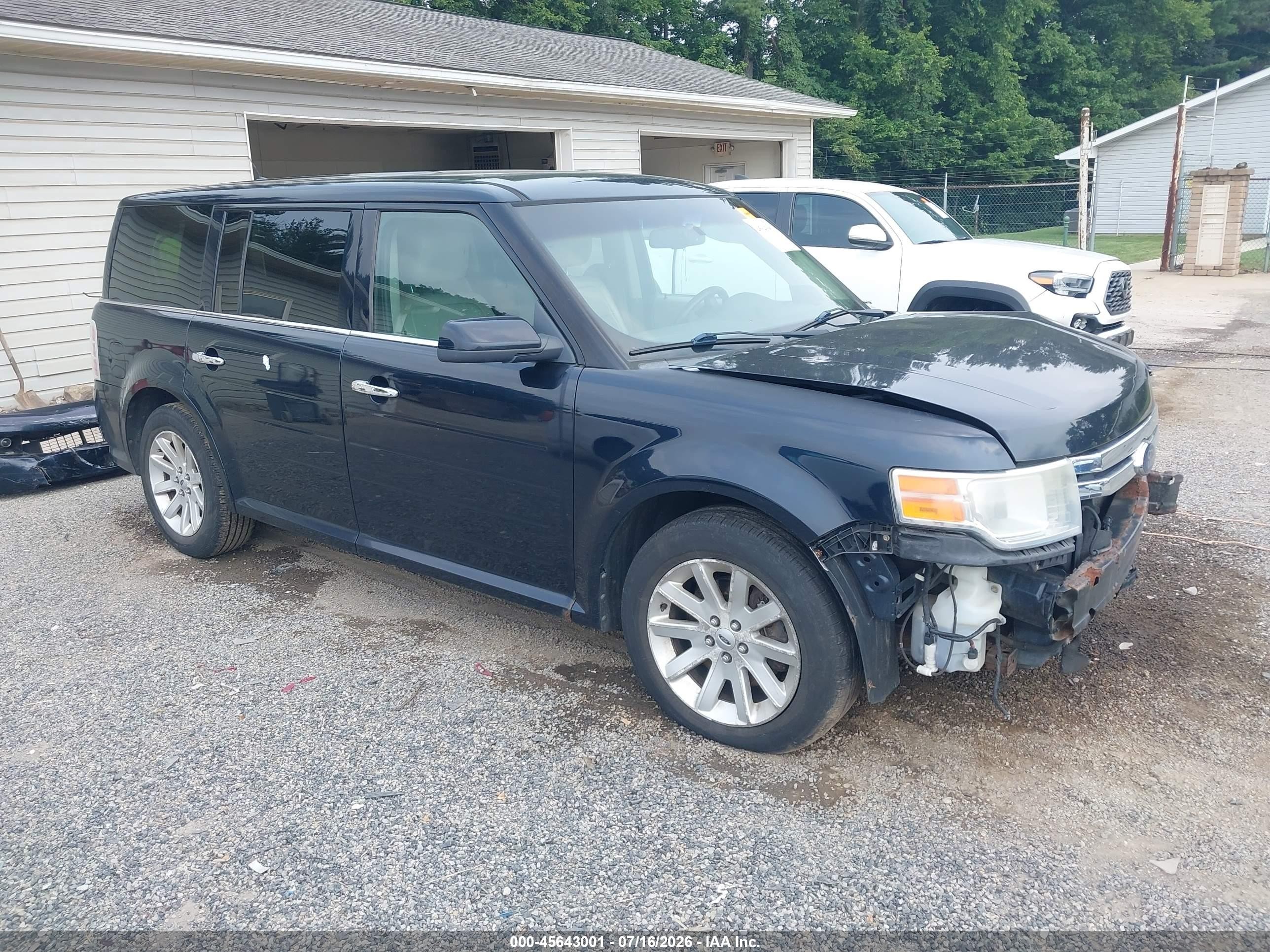 2010 Ford Flex Sel Black vin: 2FMHK6CC3ABA74062