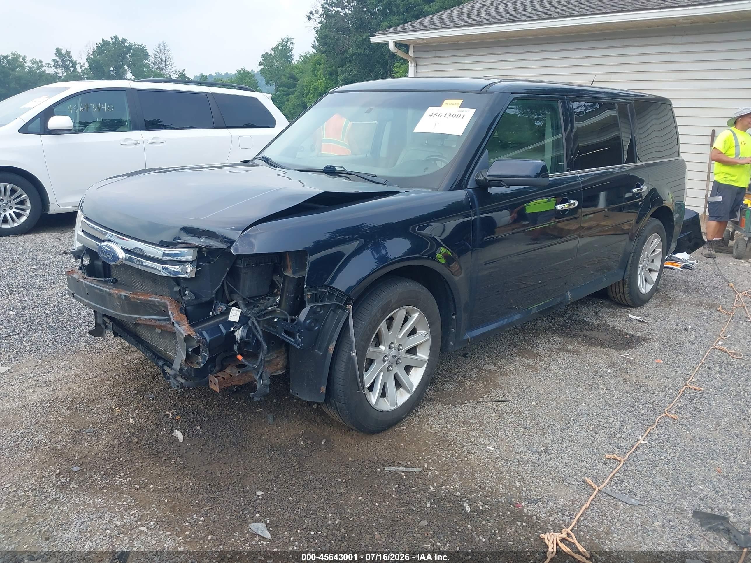 2010 Ford Flex Sel Black vin: 2FMHK6CC3ABA74062
