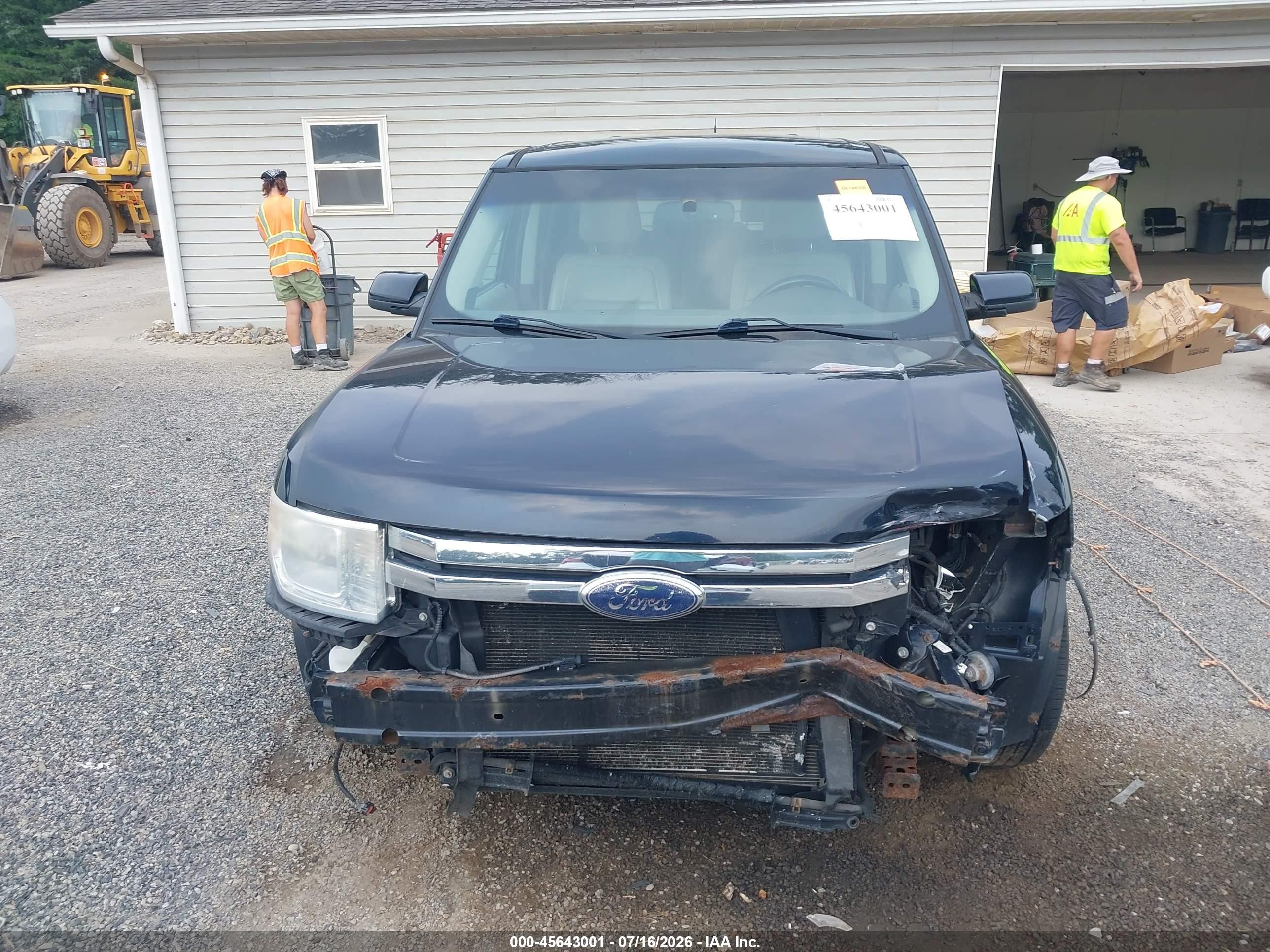 2010 Ford Flex Sel Black vin: 2FMHK6CC3ABA74062