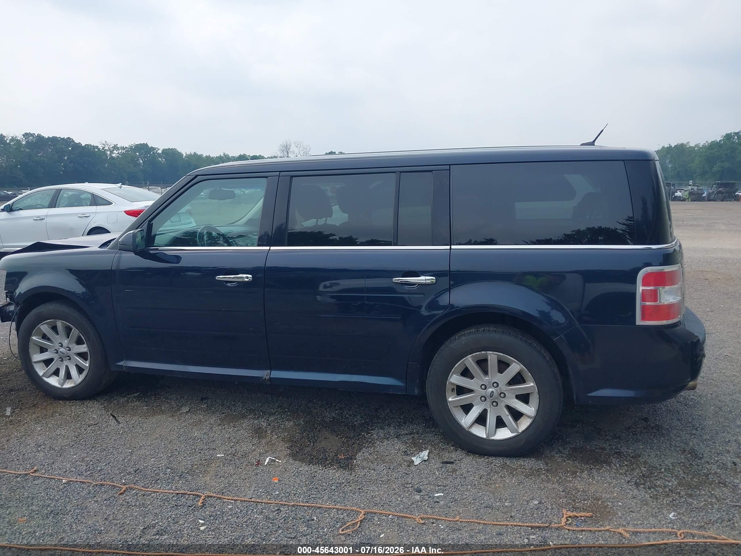 2010 Ford Flex Sel Black vin: 2FMHK6CC3ABA74062