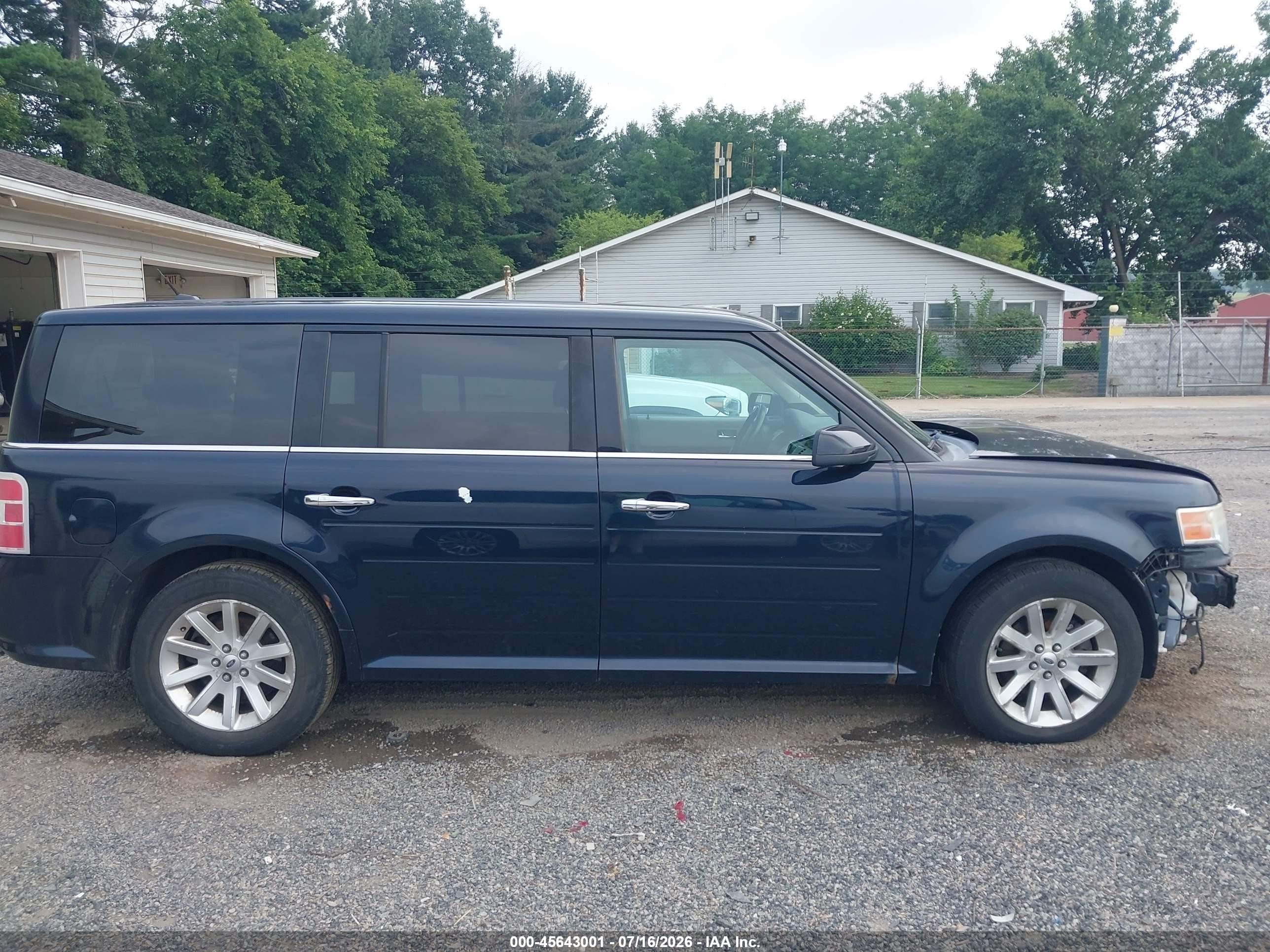 2010 Ford Flex Sel Black vin: 2FMHK6CC3ABA74062