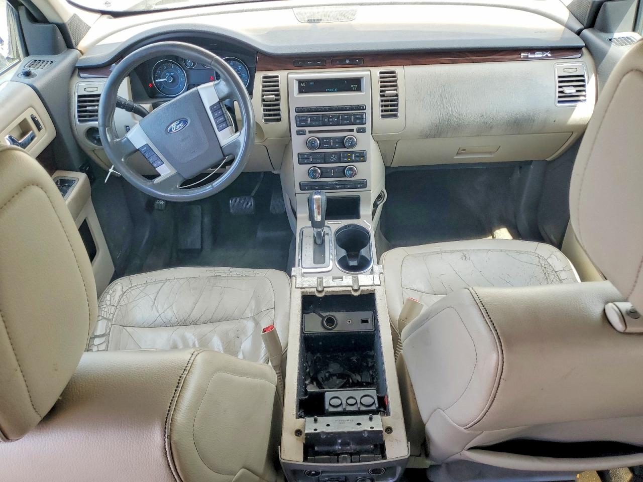2010 Ford Flex Sel Серый vin: 2FMHK6CC3ABA81917