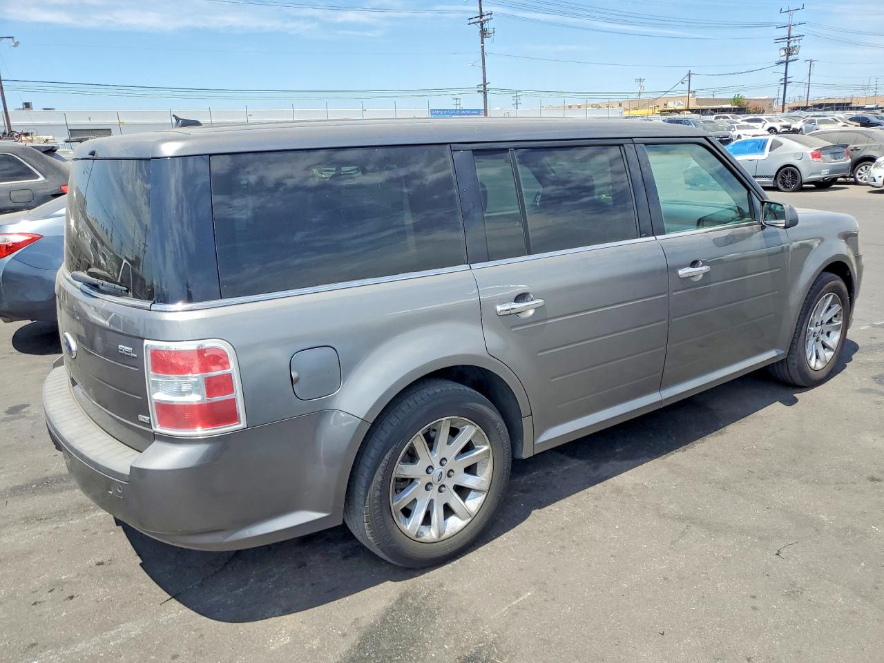 2010 Ford Flex Sel Серый vin: 2FMHK6CC3ABA81917