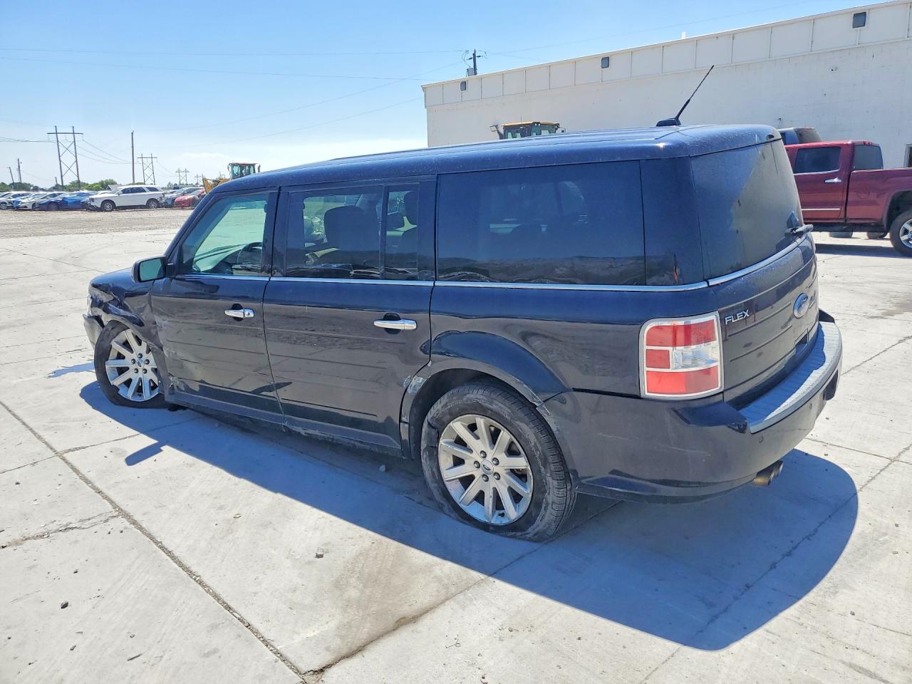 2010 Ford Flex Sel Black vin: 2FMHK6CC3ABD03467