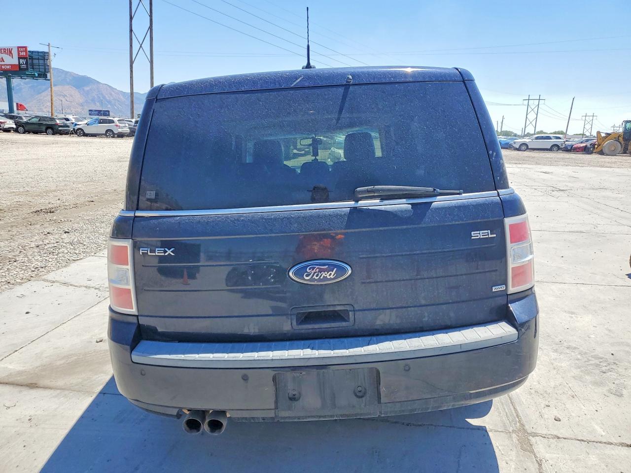 2010 Ford Flex Sel Black vin: 2FMHK6CC3ABD03467