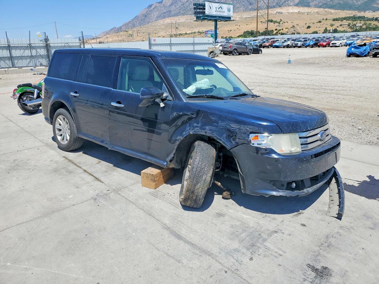 2010 Ford Flex Sel Black vin: 2FMHK6CC3ABD03467