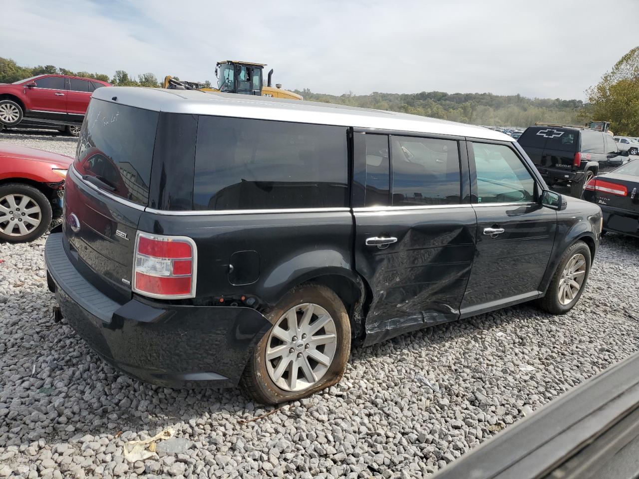 2011 Ford Flex Sel Black vin: 2FMHK6CC3BBD20397