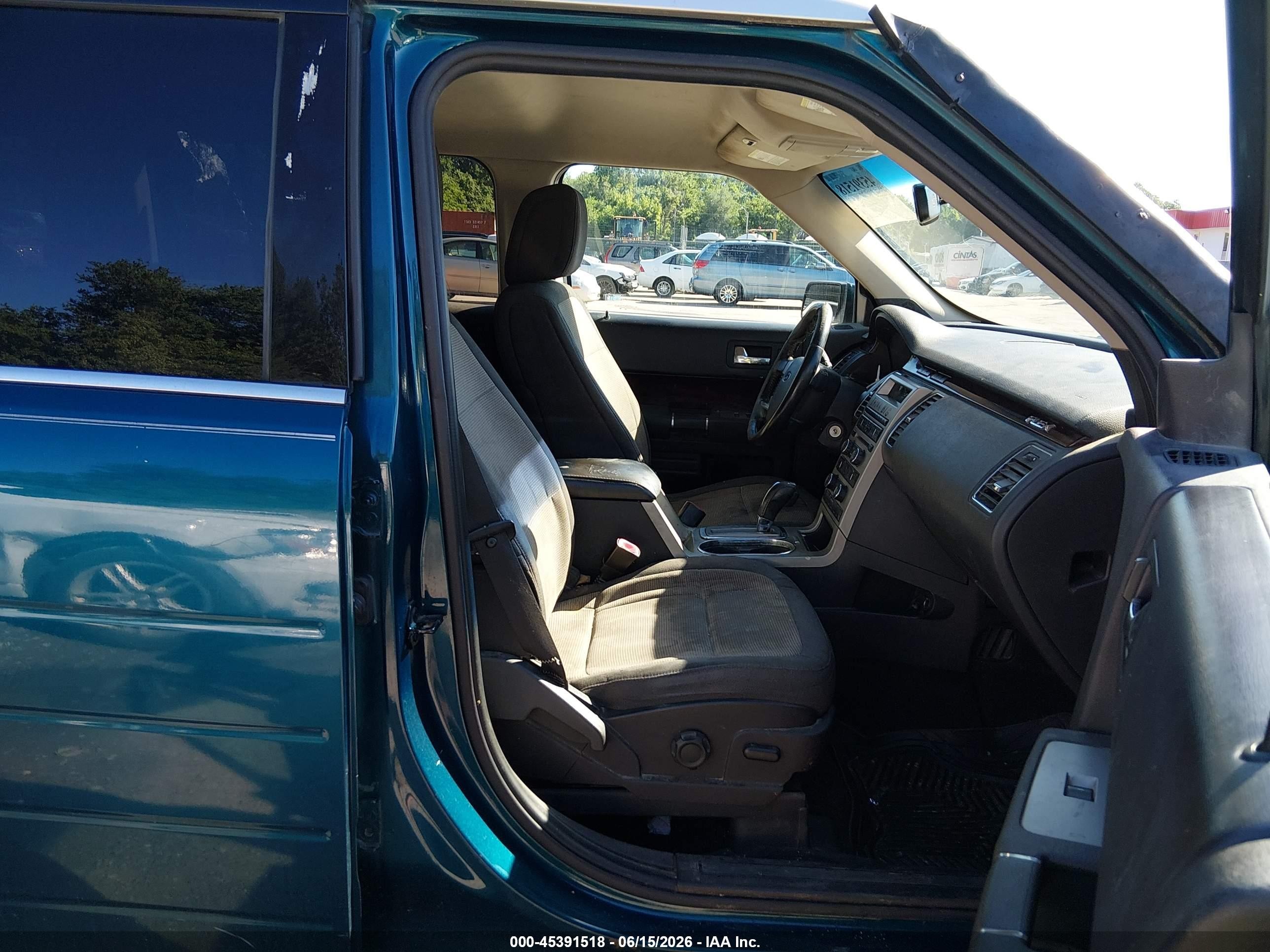2011 Ford Flex Sel Teal vin: 2FMHK6CC4BBD06170