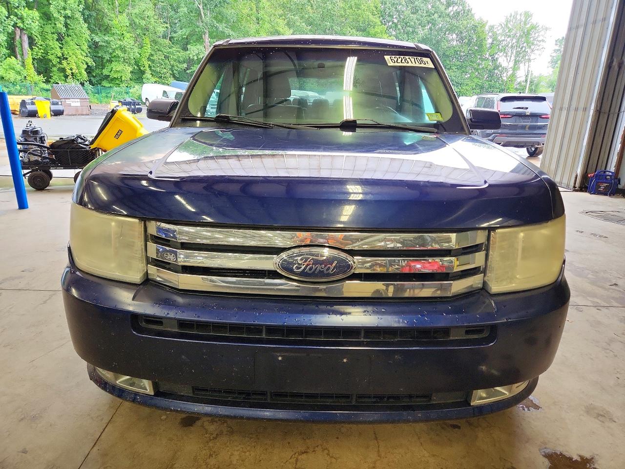 2011 Ford Flex Sel Blue vin: 2FMHK6CC5BBD00555