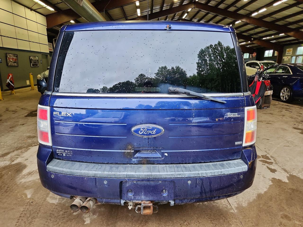 2011 Ford Flex Sel Blue vin: 2FMHK6CC5BBD00555