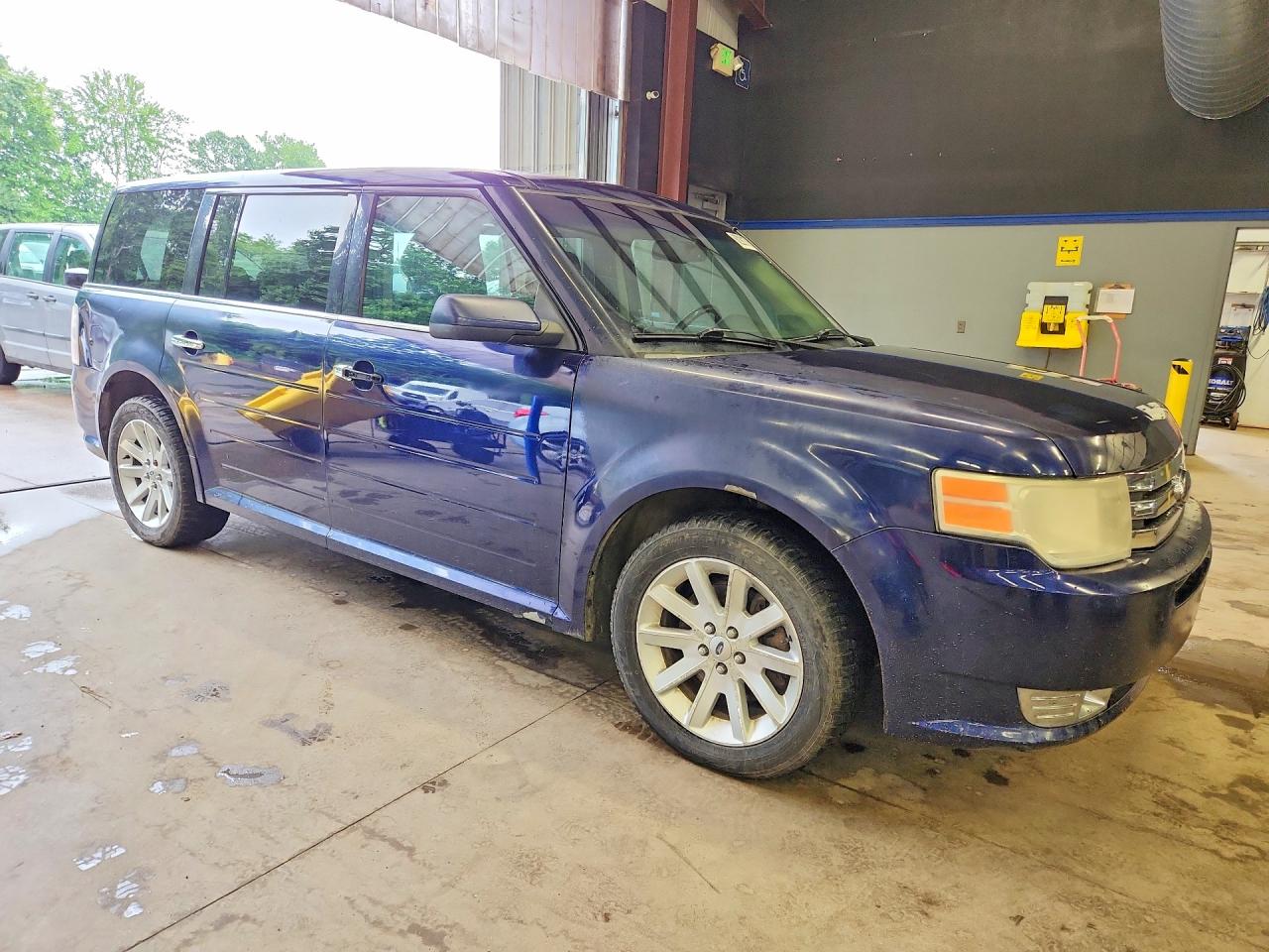 2011 Ford Flex Sel Blue vin: 2FMHK6CC5BBD00555