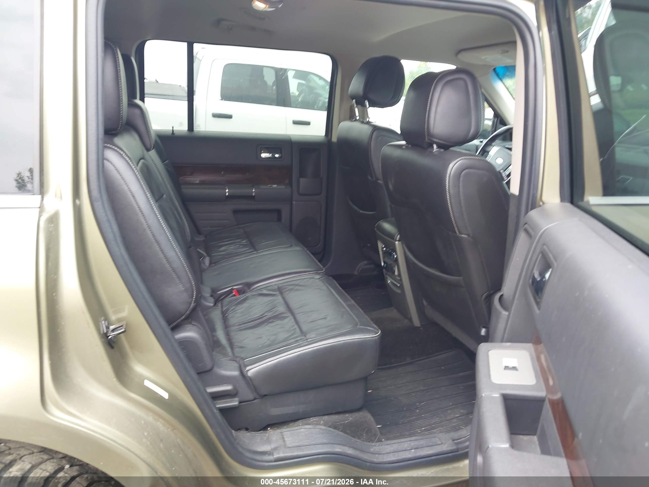 2012 Ford Flex Sel Green vin: 2FMHK6CC5CBD00749