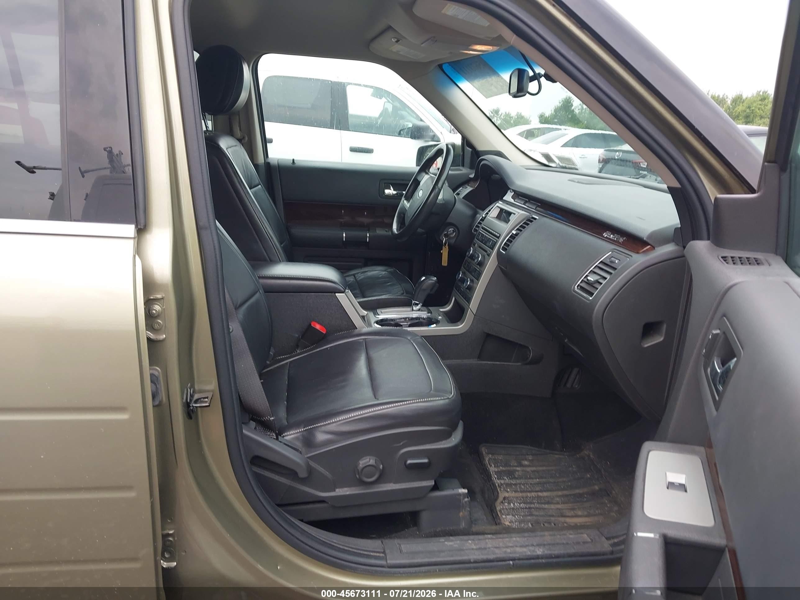 2012 Ford Flex Sel Green vin: 2FMHK6CC5CBD00749