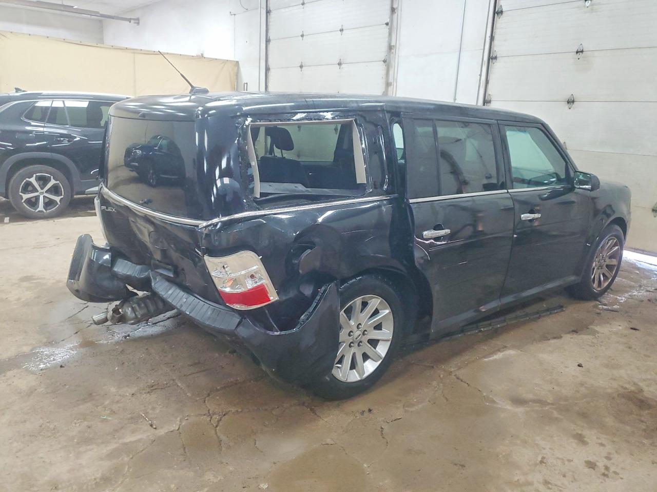 2011 Ford Flex Sel Black vin: 2FMHK6CC6BBD18921