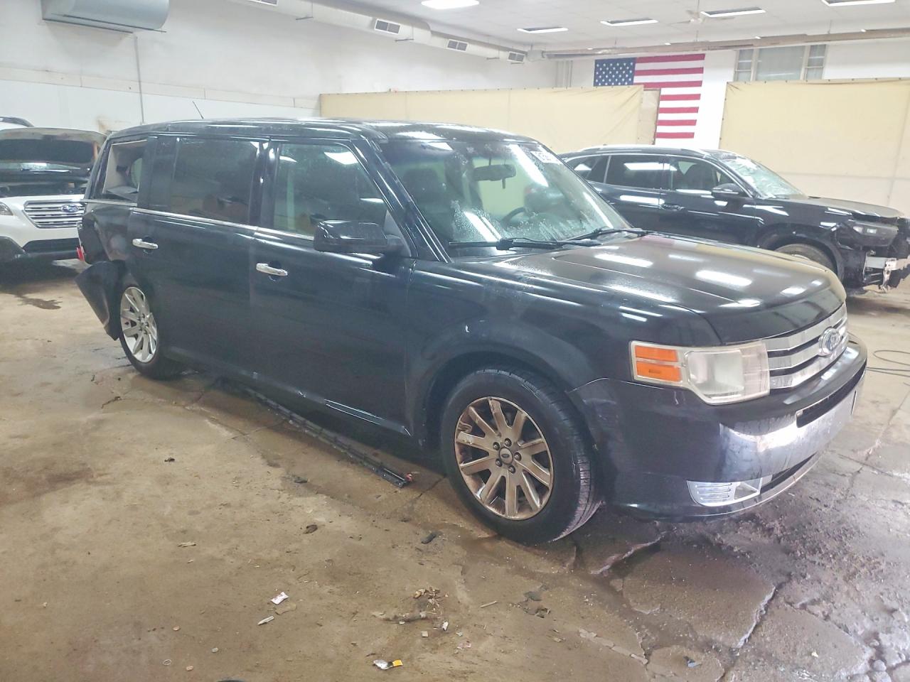 2011 Ford Flex Sel Black vin: 2FMHK6CC6BBD18921