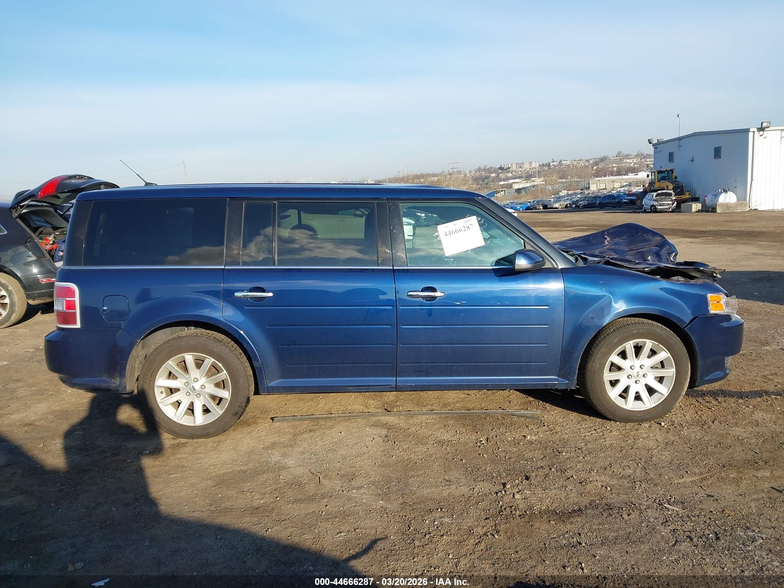 2012 Ford Flex Sel Blue vin: 2FMHK6CC6CBD17382