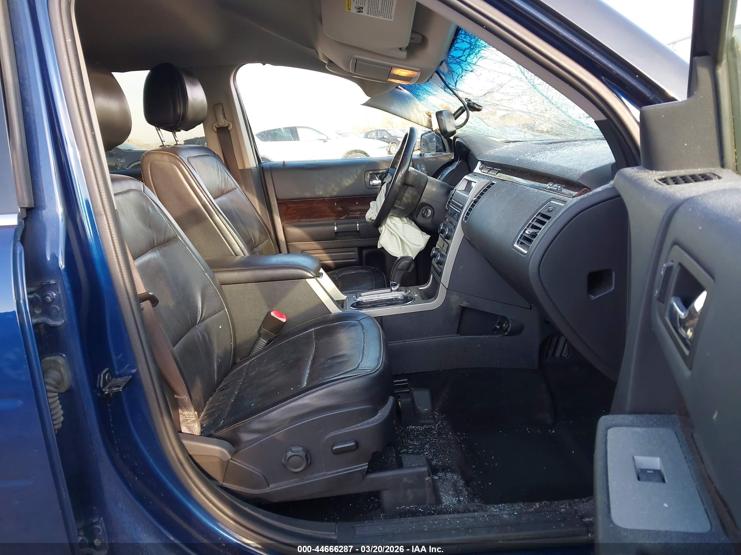 2012 Ford Flex Sel Blue vin: 2FMHK6CC6CBD17382