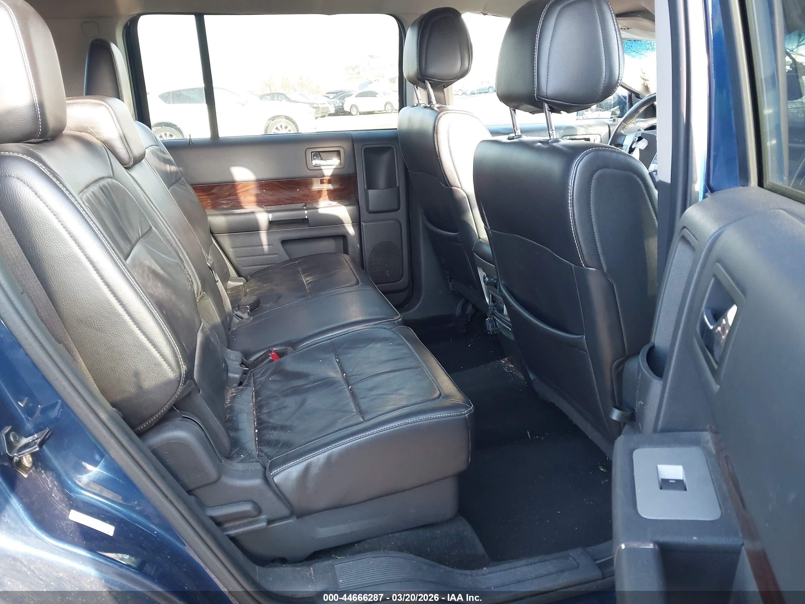 2012 Ford Flex Sel Blue vin: 2FMHK6CC6CBD17382
