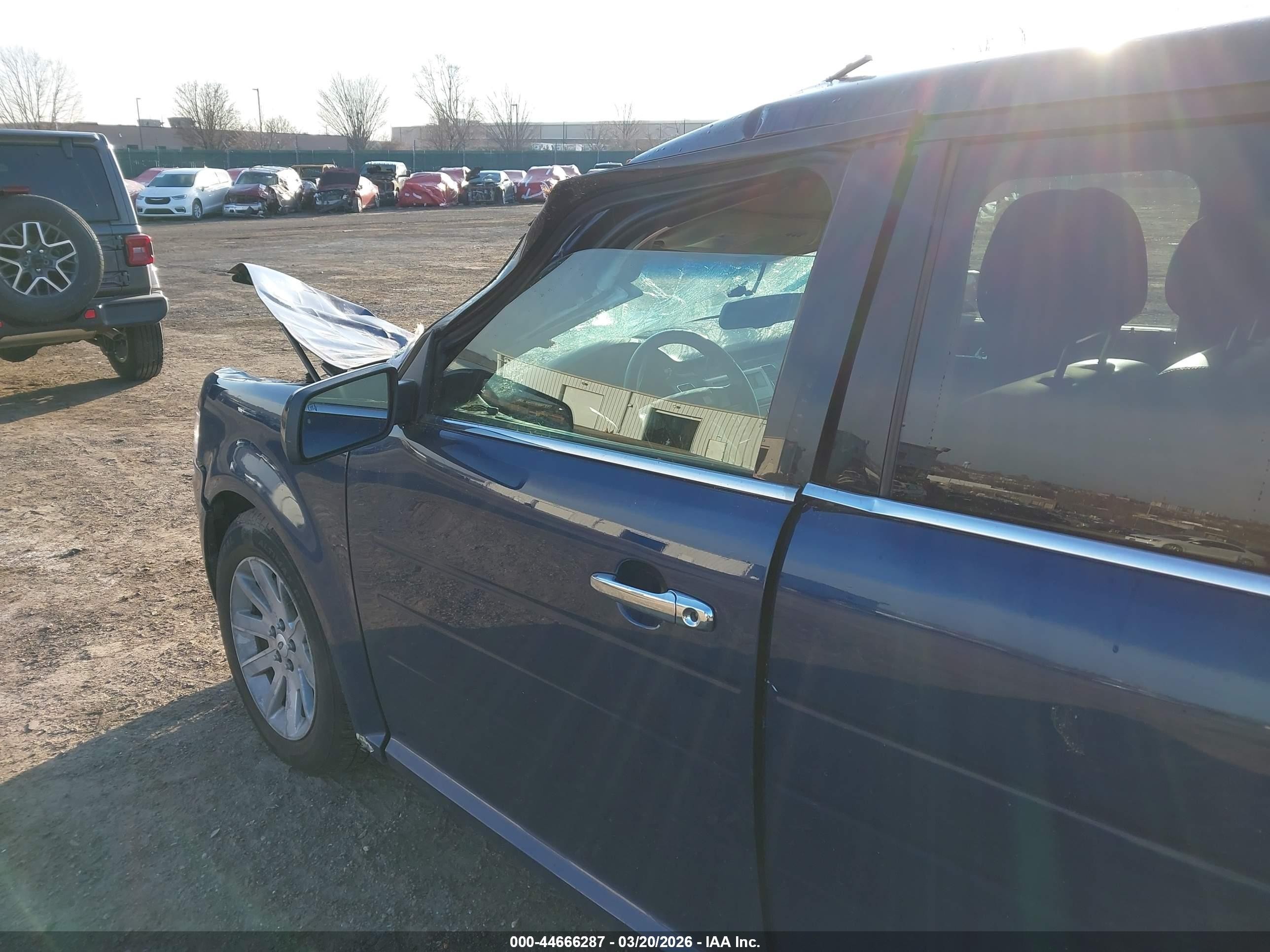 2012 Ford Flex Sel Blue vin: 2FMHK6CC6CBD17382