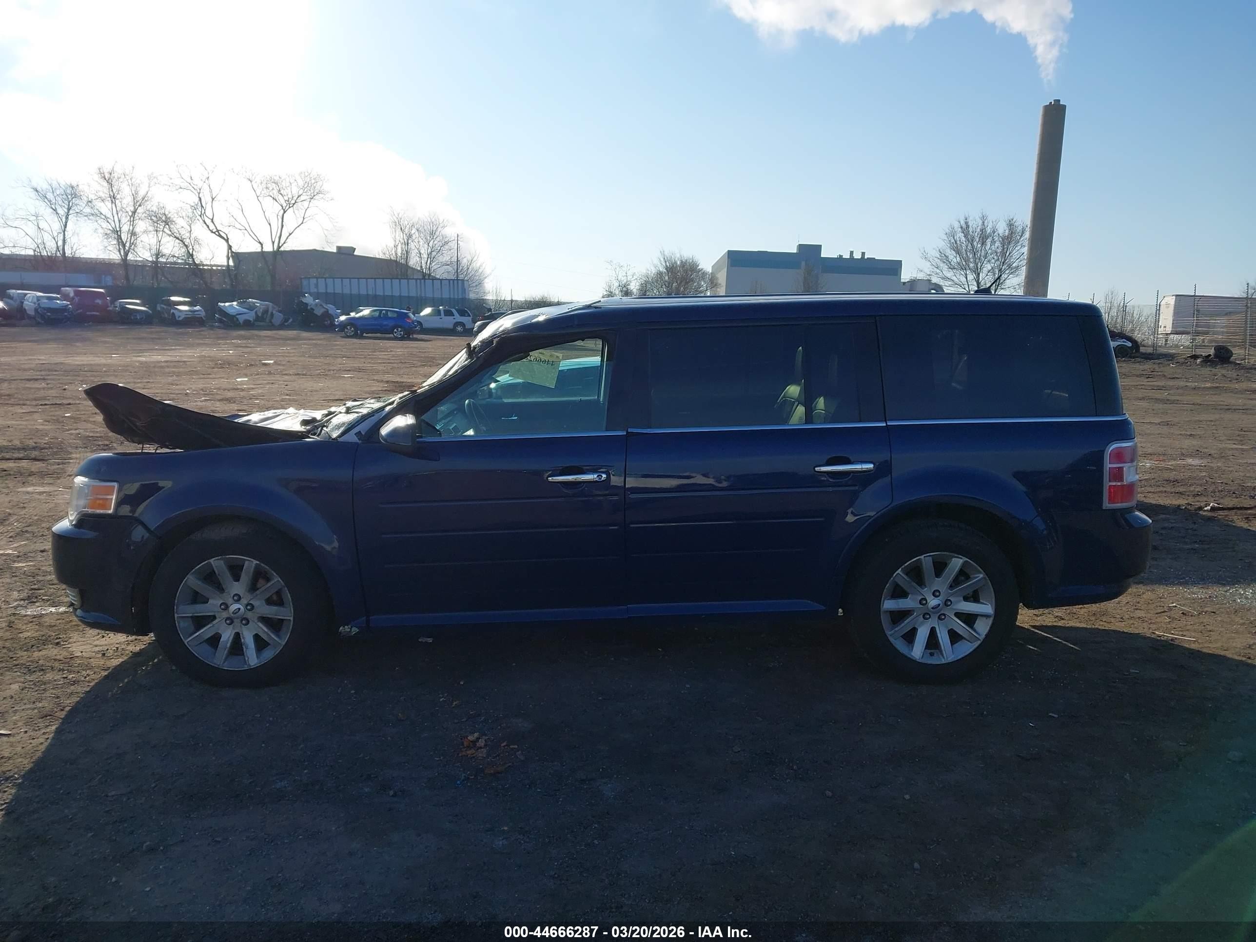 2012 Ford Flex Sel Blue vin: 2FMHK6CC6CBD17382