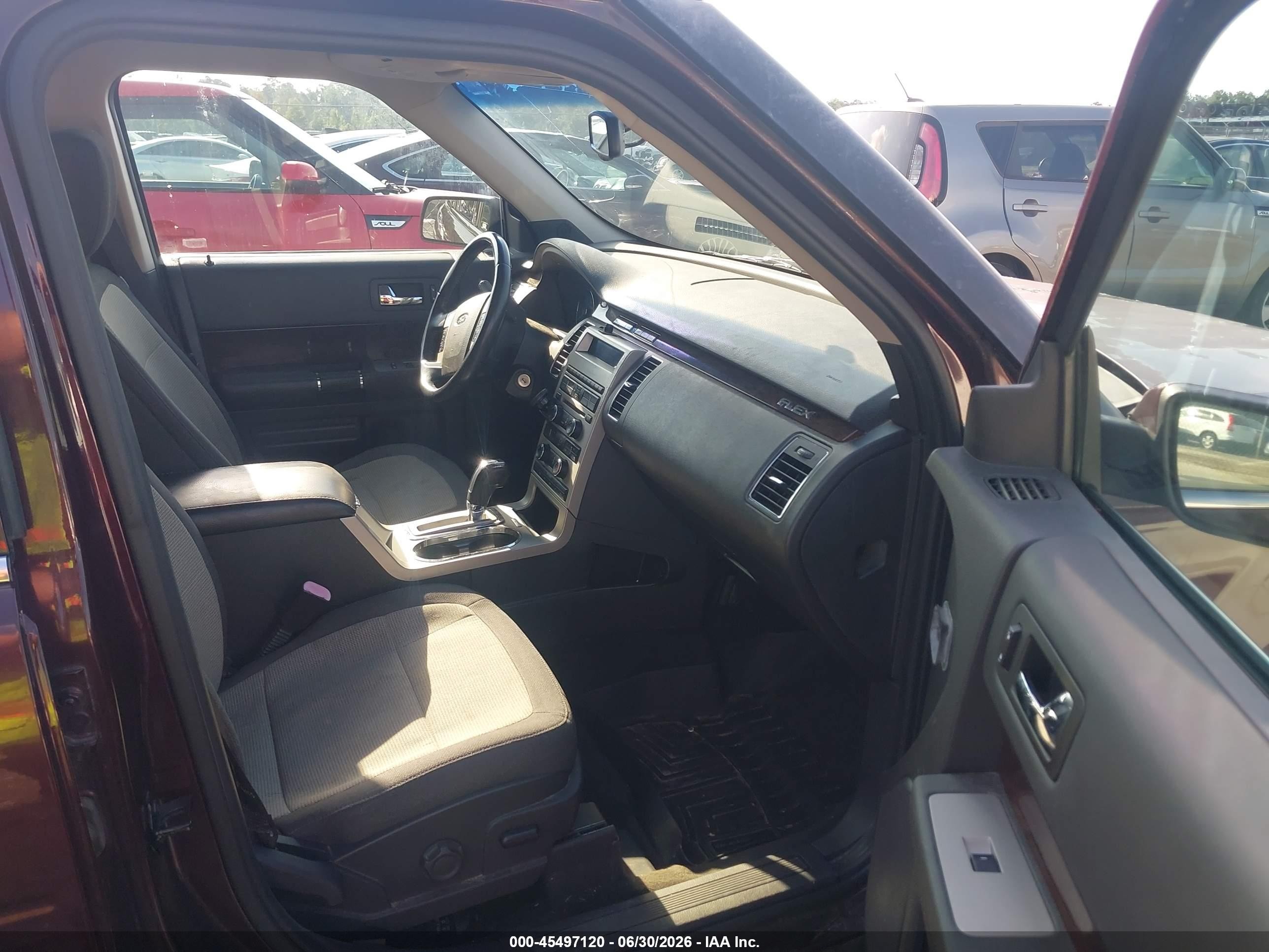 2011 Ford Flex Sel Burgundy vin: 2FMHK6CC7BBD25134