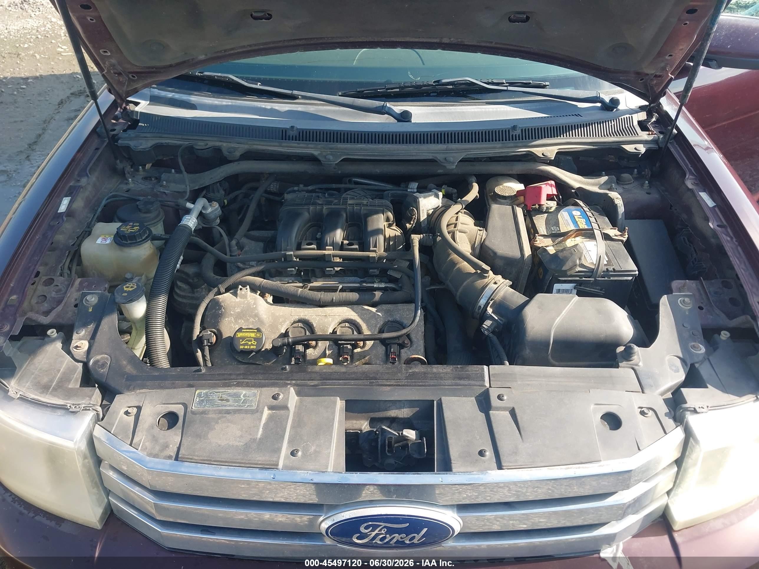 2011 Ford Flex Sel Burgundy vin: 2FMHK6CC7BBD25134