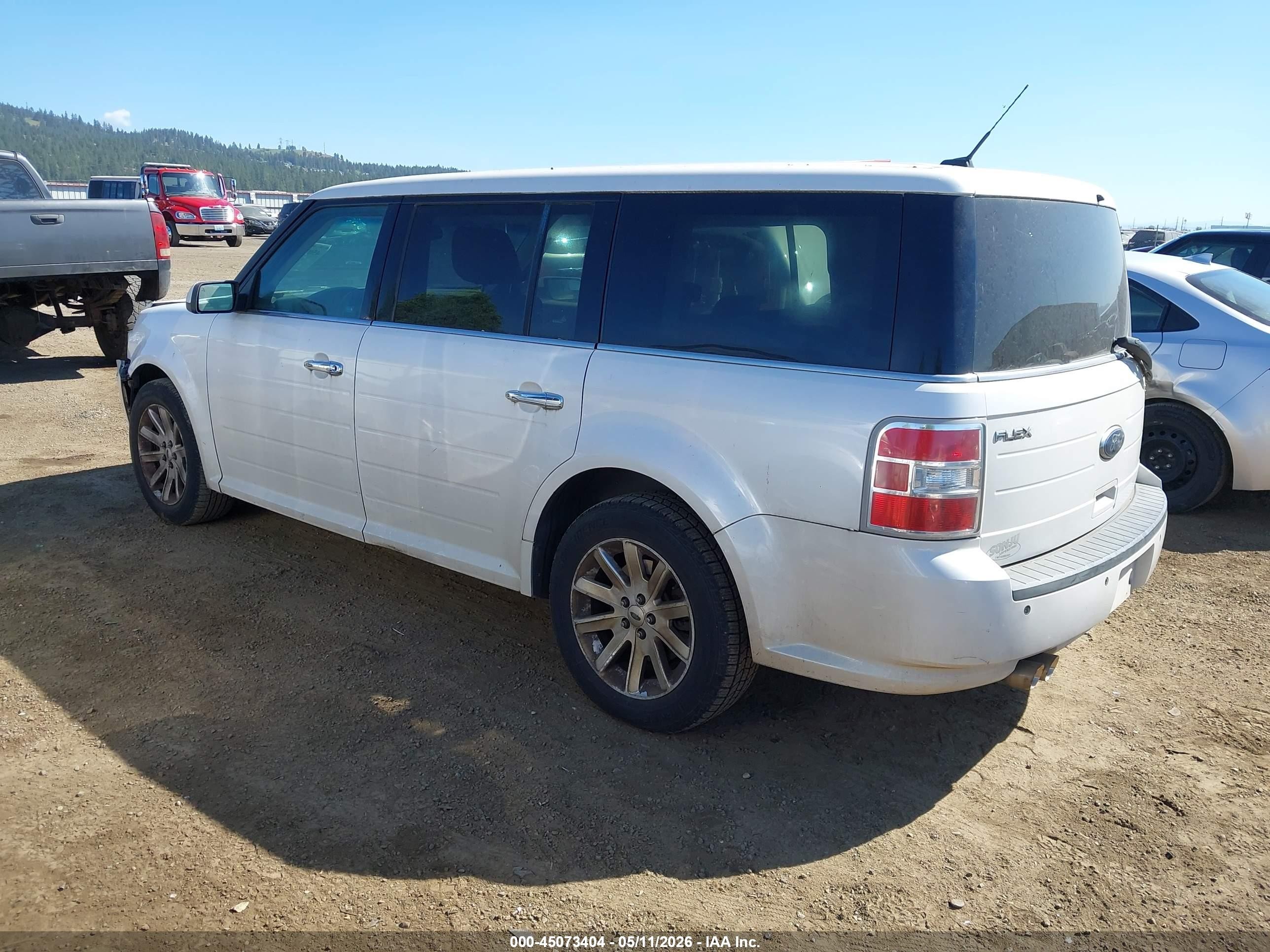 2010 Ford Flex Sel White vin: 2FMHK6CC8ABA98888