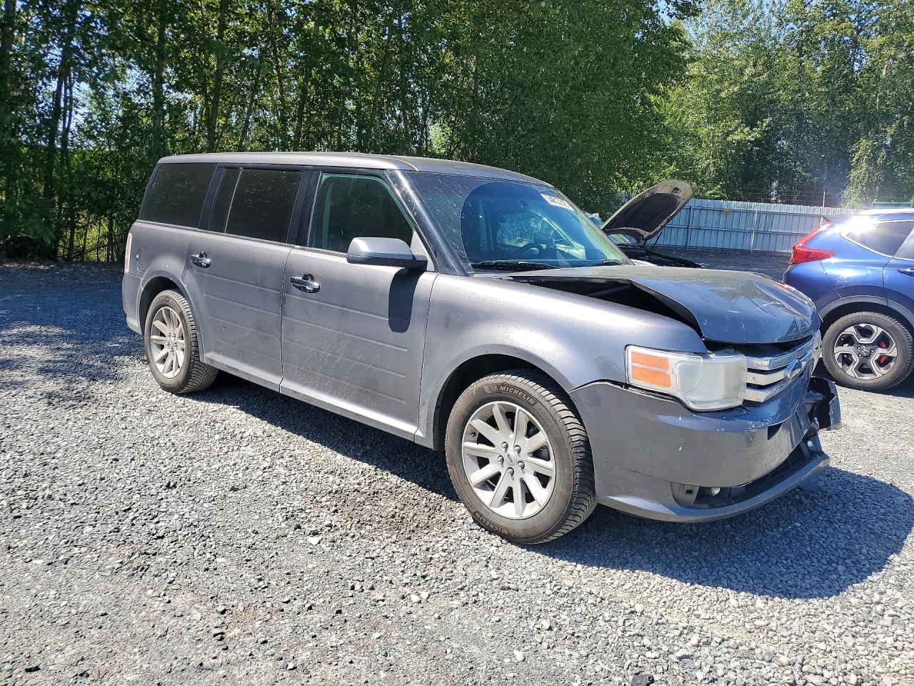 2010 Ford Flex Sel Серый vin: 2FMHK6CC8ABD00953