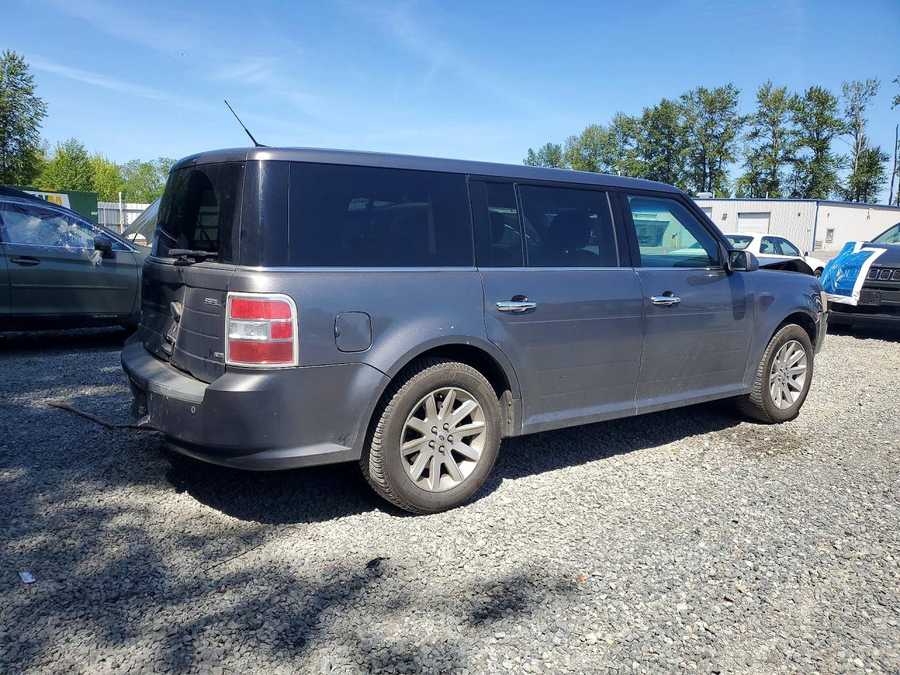 2010 Ford Flex Sel Серый vin: 2FMHK6CC8ABD00953