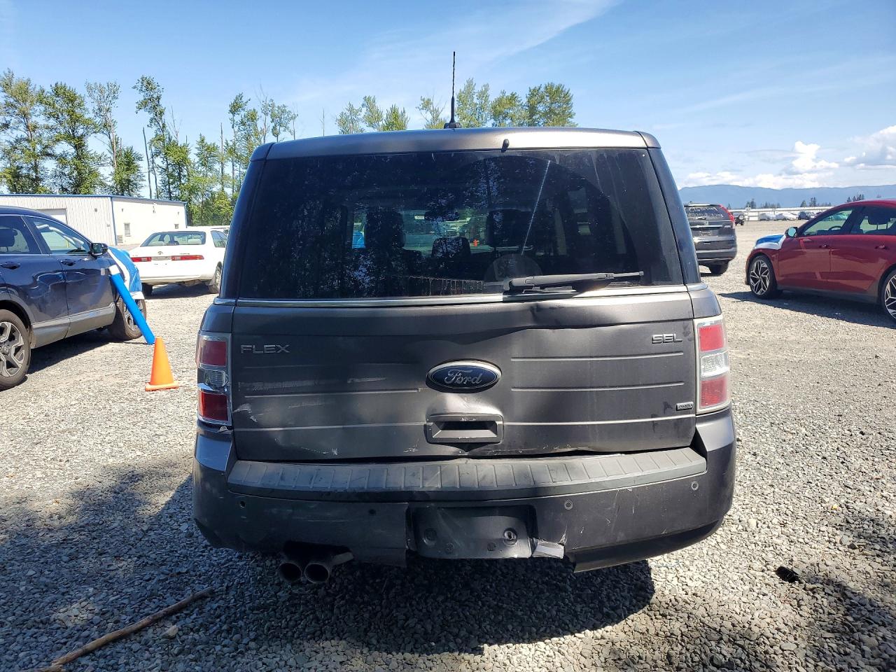 2010 Ford Flex Sel Серый vin: 2FMHK6CC8ABD00953