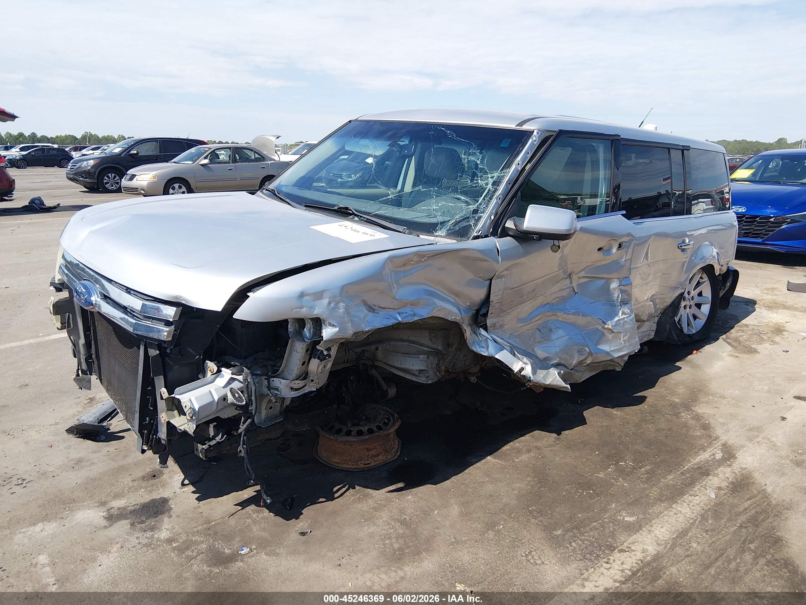 2012 Ford Flex Sel Серебряный vin: 2FMHK6CC8CBD01054