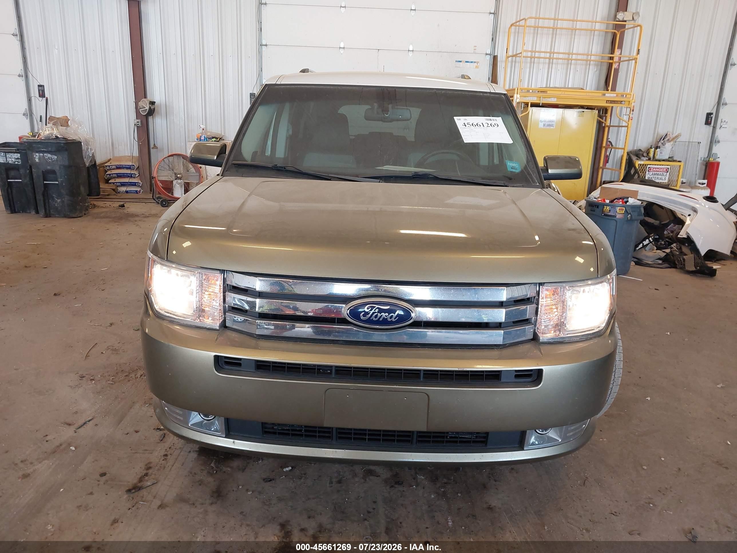 2012 Ford Flex Sel Green vin: 2FMHK6CC8CBD22681