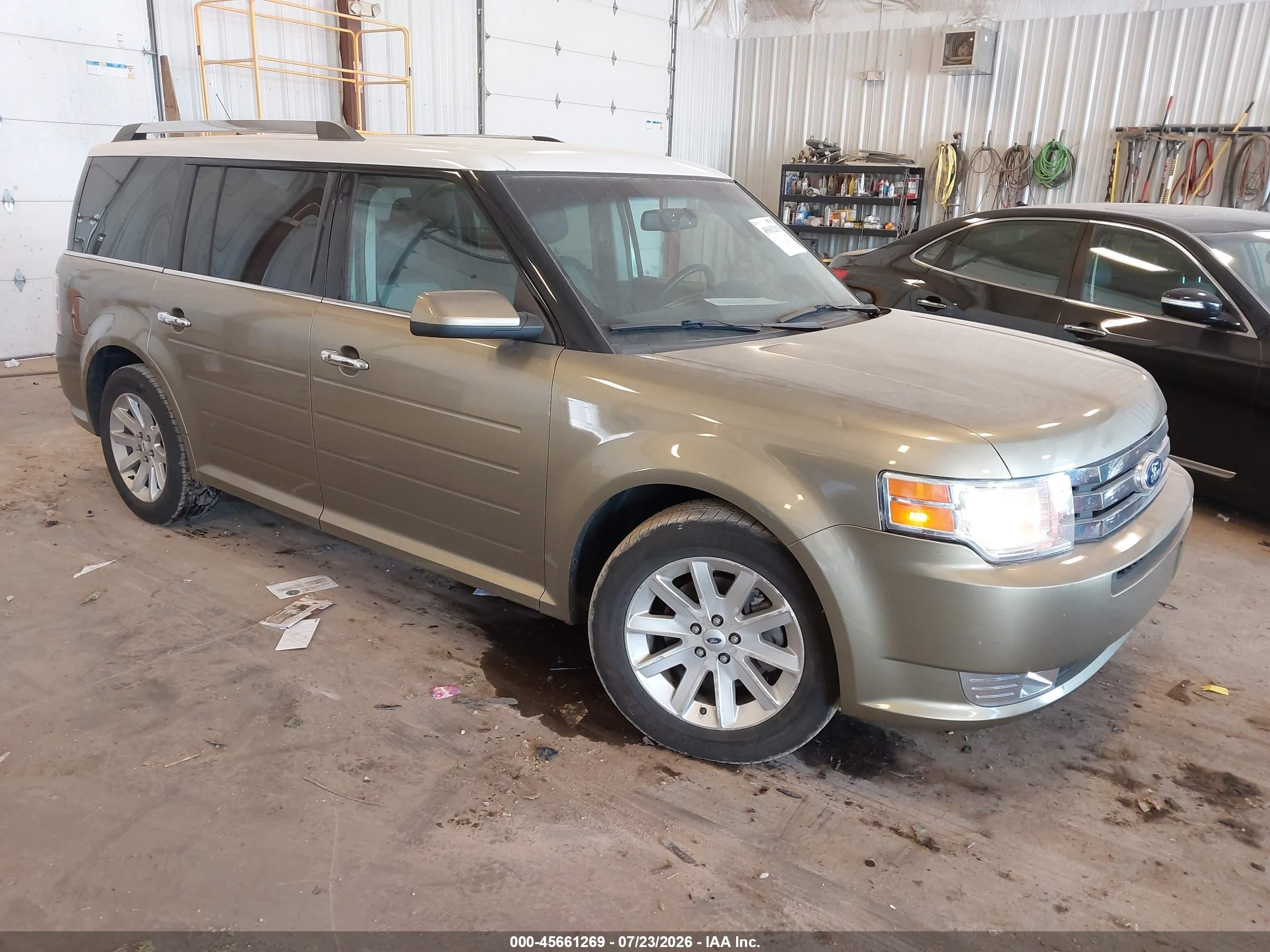 2012 Ford Flex Sel Green vin: 2FMHK6CC8CBD22681