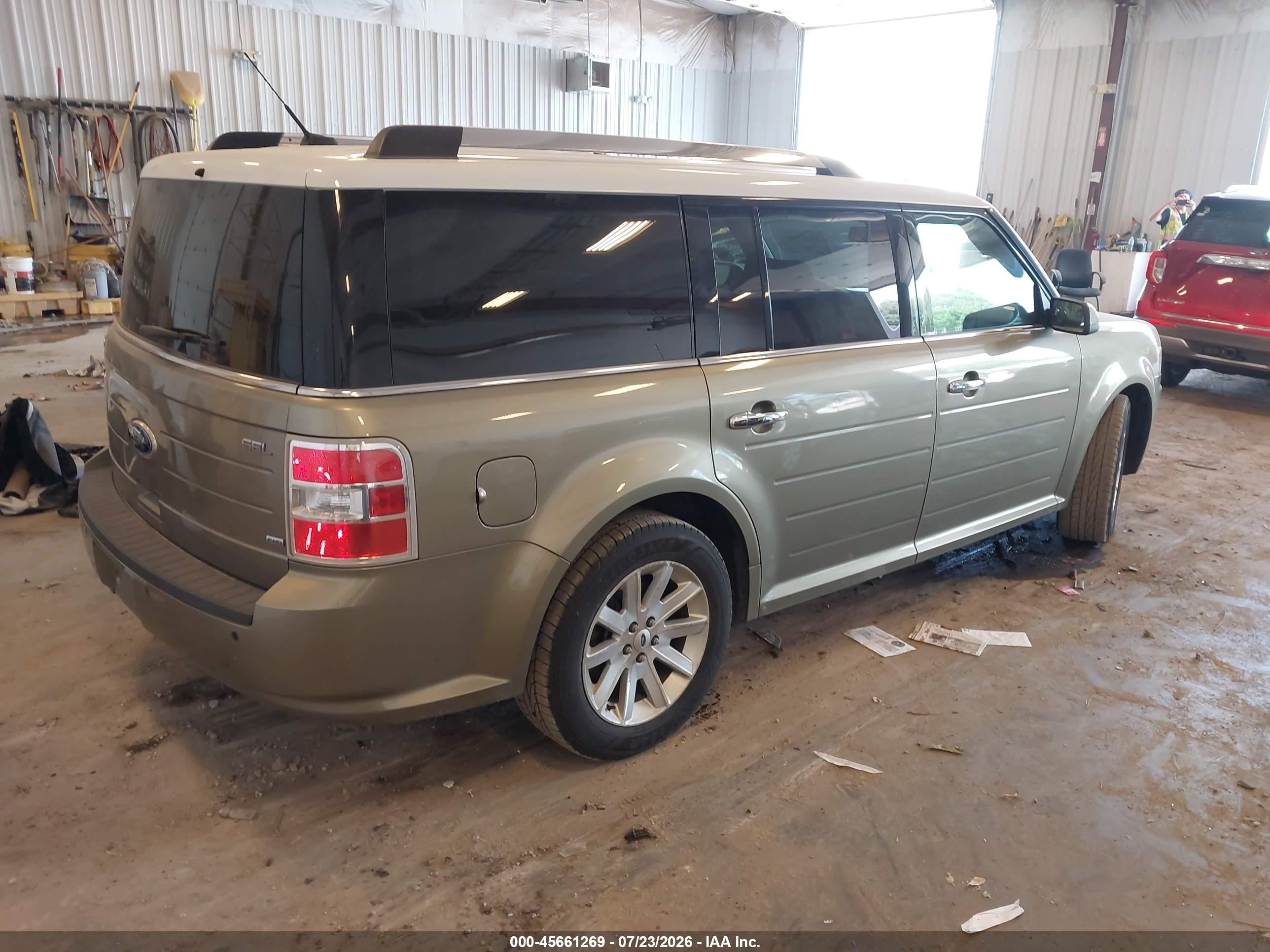 2012 Ford Flex Sel Green vin: 2FMHK6CC8CBD22681