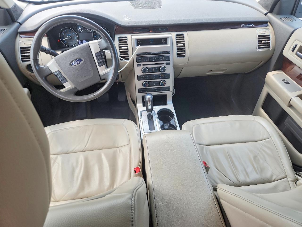 2010 Ford Flex Sel White vin: 2FMHK6CC9ABA74146