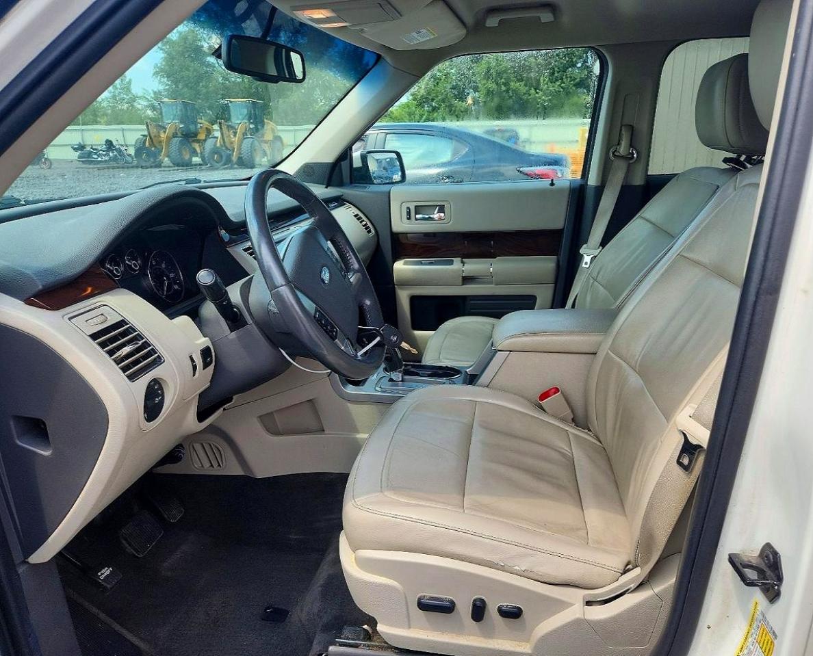 2010 Ford Flex Sel White vin: 2FMHK6CC9ABA74146