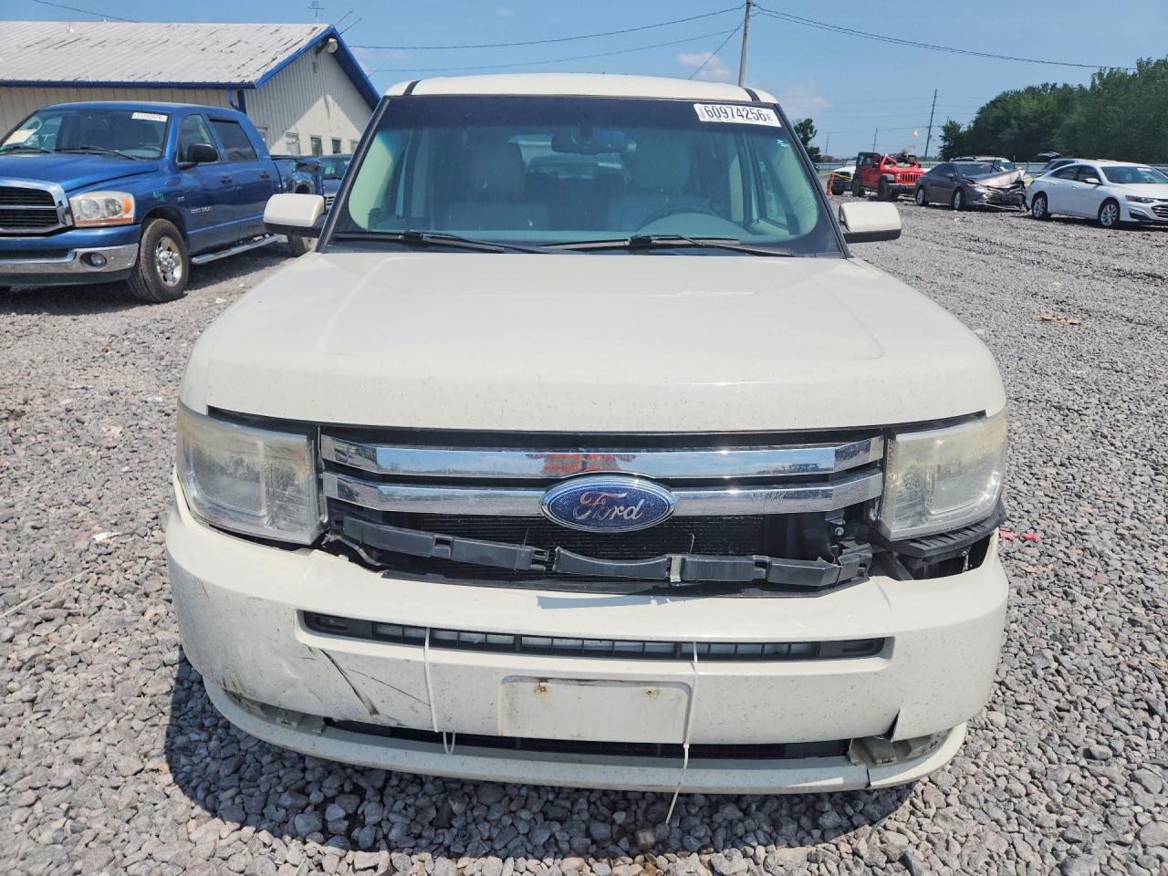 2010 Ford Flex Sel White vin: 2FMHK6CC9ABA74146