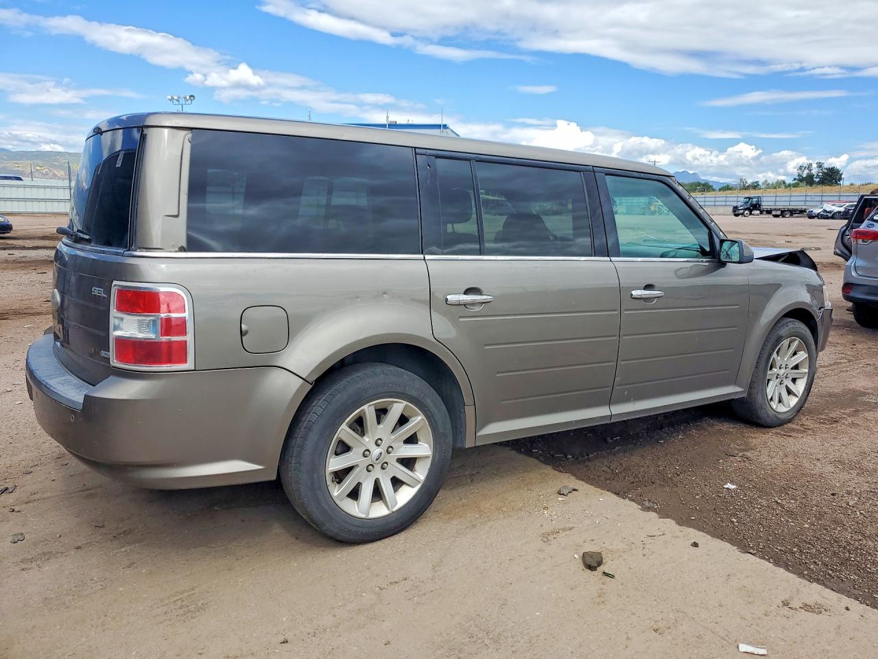 2012 Ford Flex Sel Gray vin: 2FMHK6CC9CBD22902