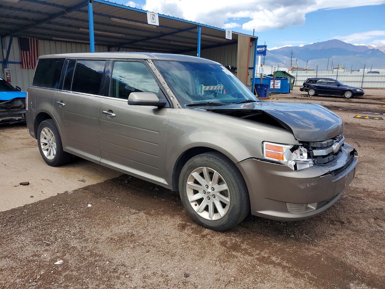 2012 Ford Flex Sel Gray vin: 2FMHK6CC9CBD22902