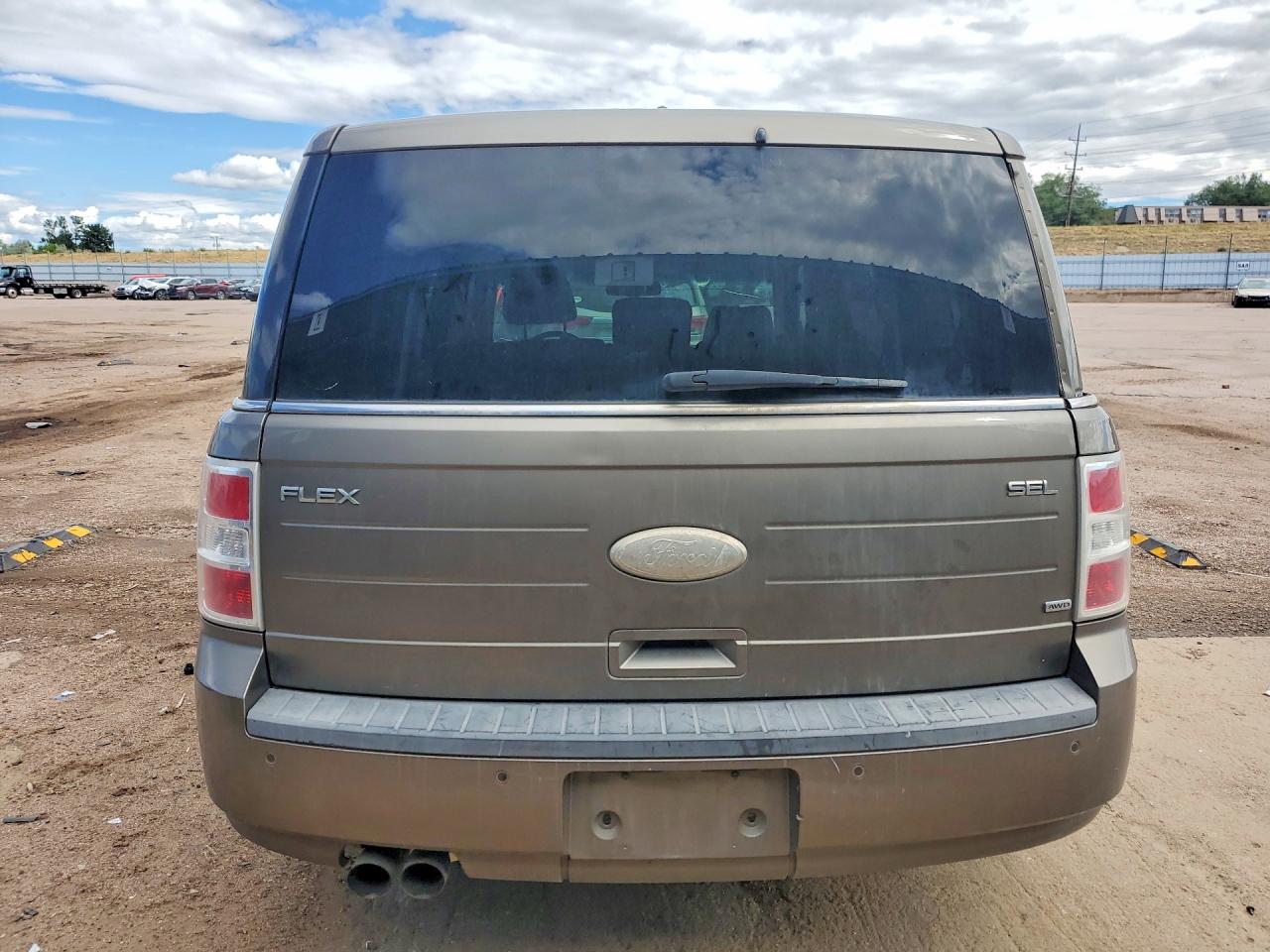 2012 Ford Flex Sel Gray vin: 2FMHK6CC9CBD22902