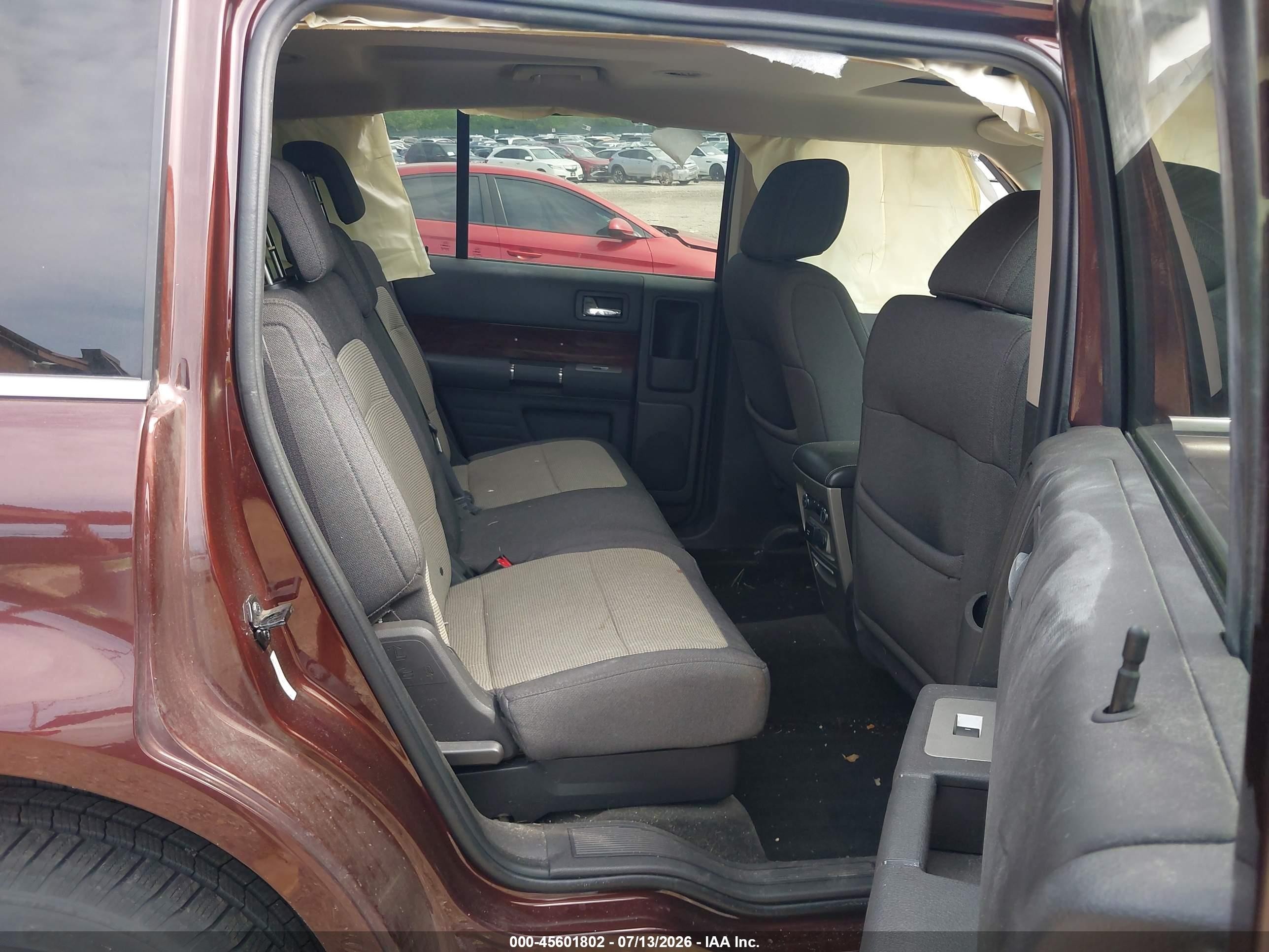 2010 Ford Flex Sel Maroon vin: 2FMHK6CCXABA71689