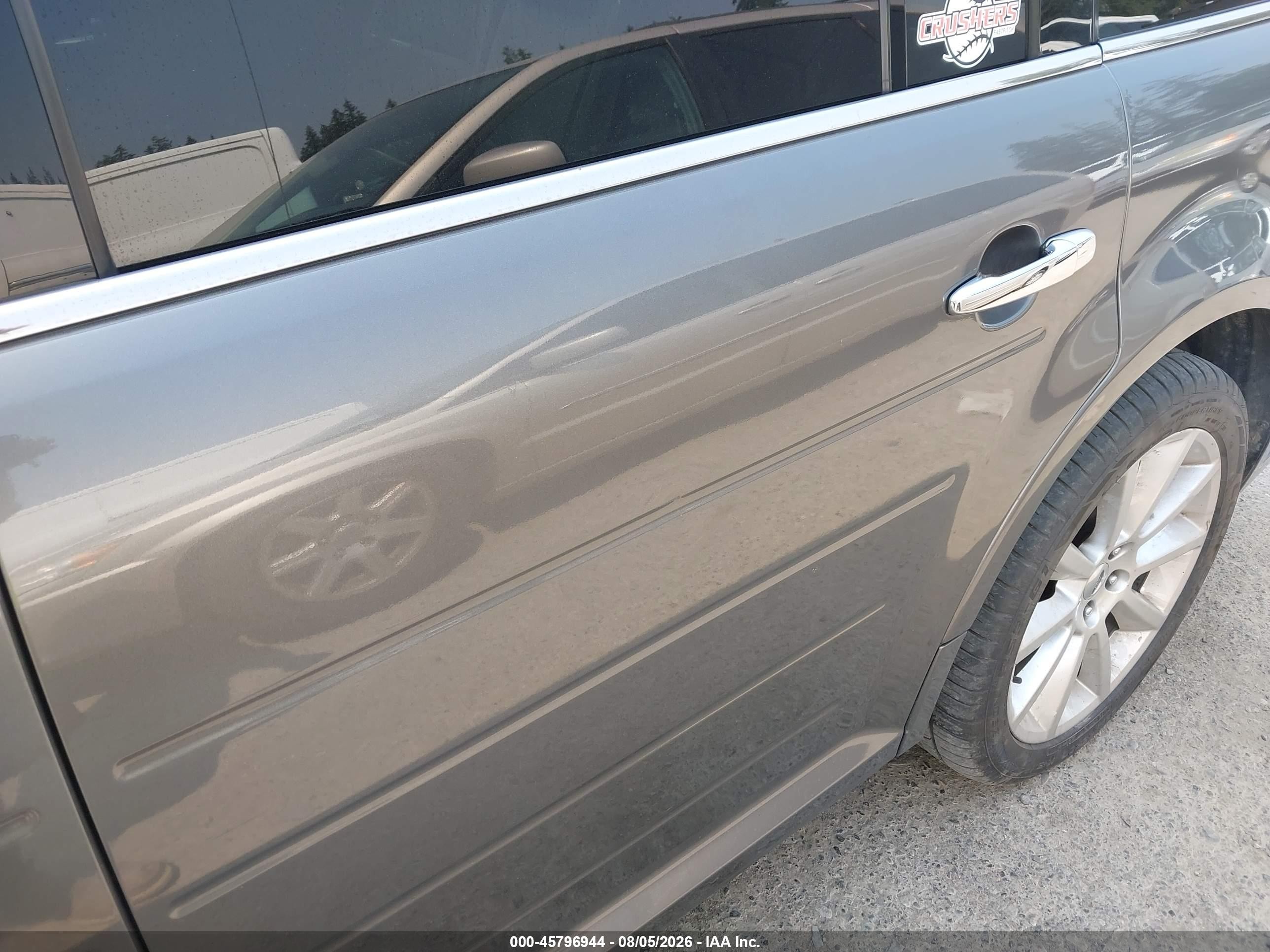2010 Ford Flex Sel Gray vin: 2FMHK6CT5ABA34873