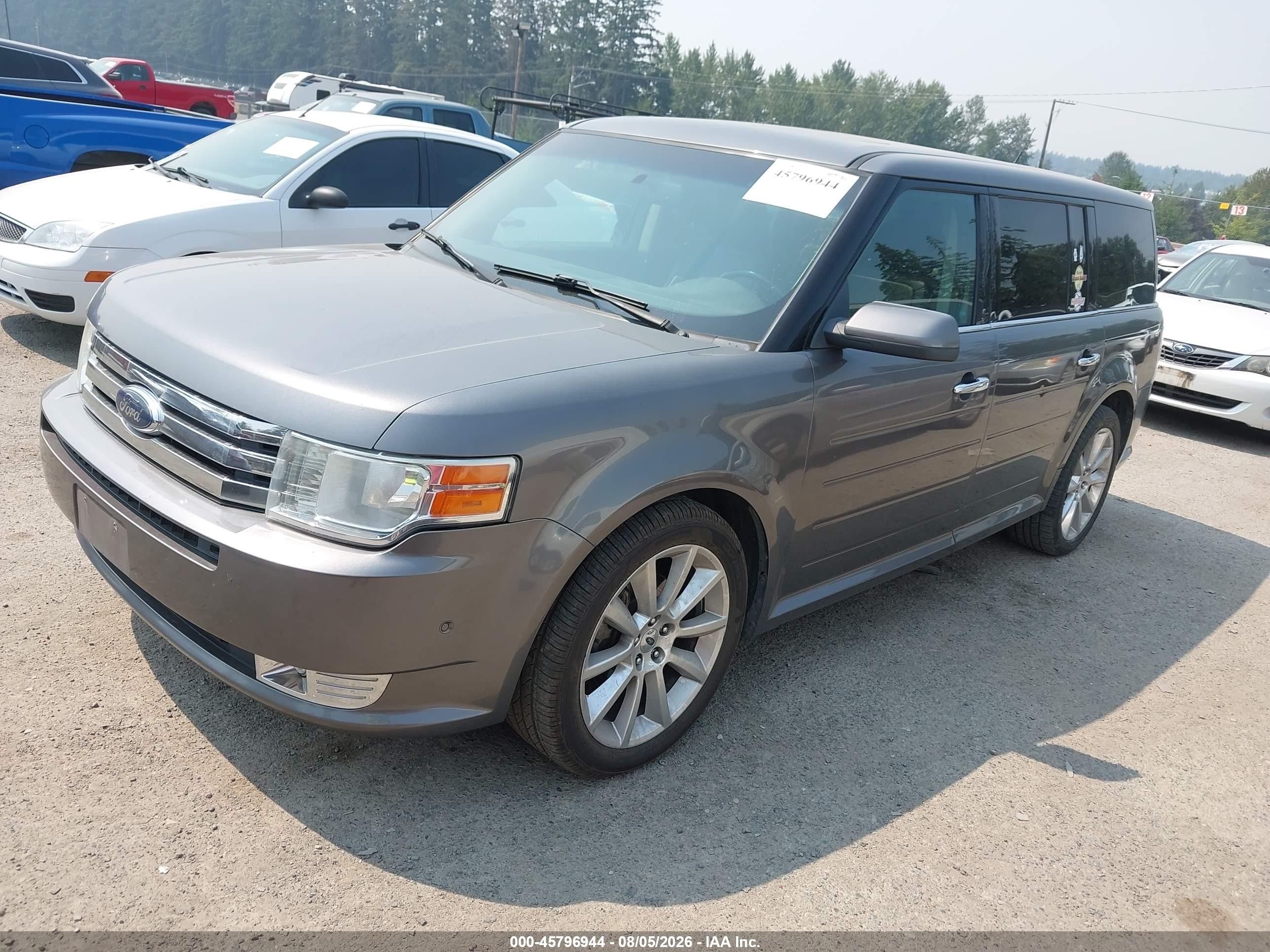 2010 Ford Flex Sel Gray vin: 2FMHK6CT5ABA34873