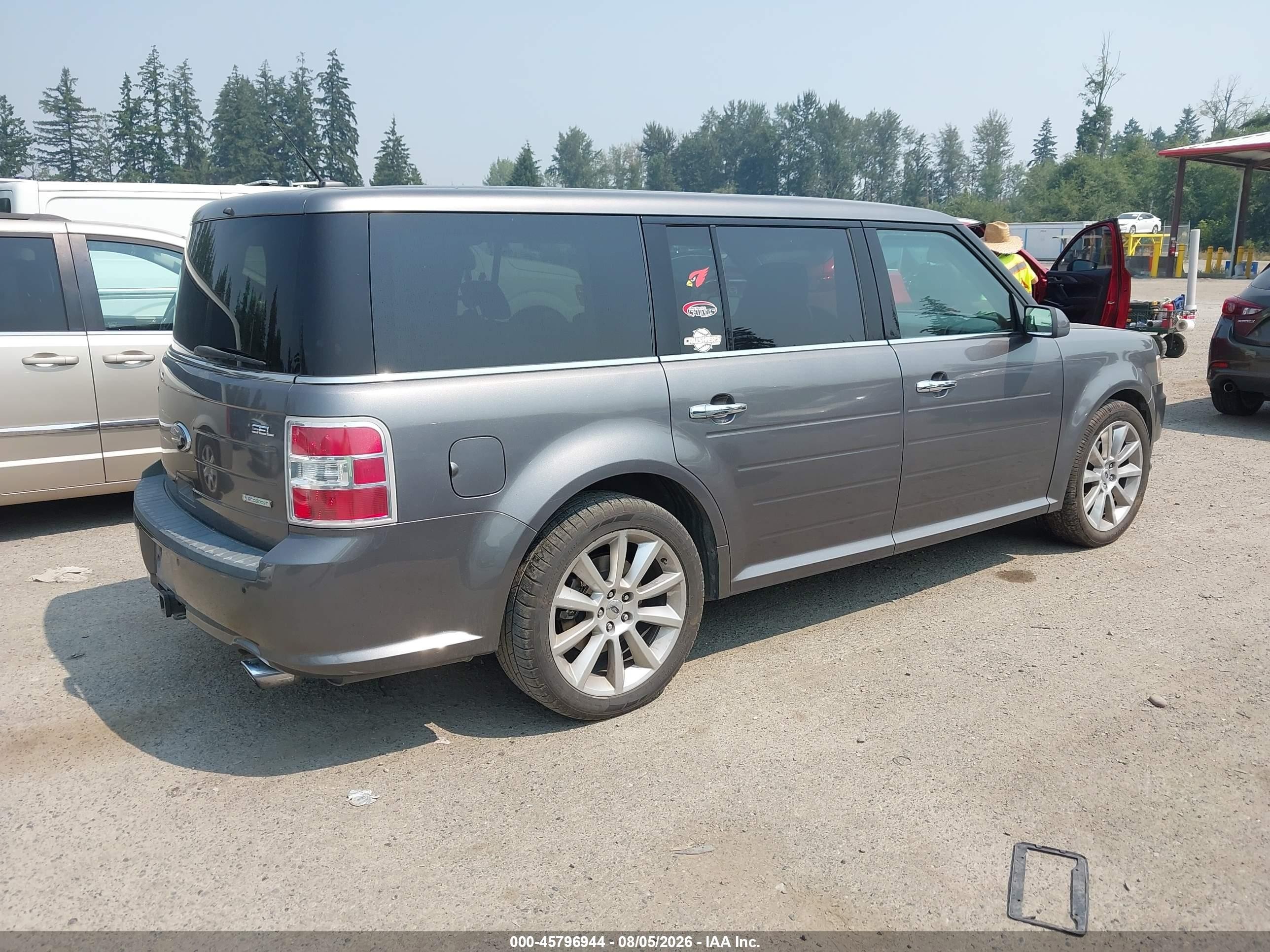 2010 Ford Flex Sel Gray vin: 2FMHK6CT5ABA34873