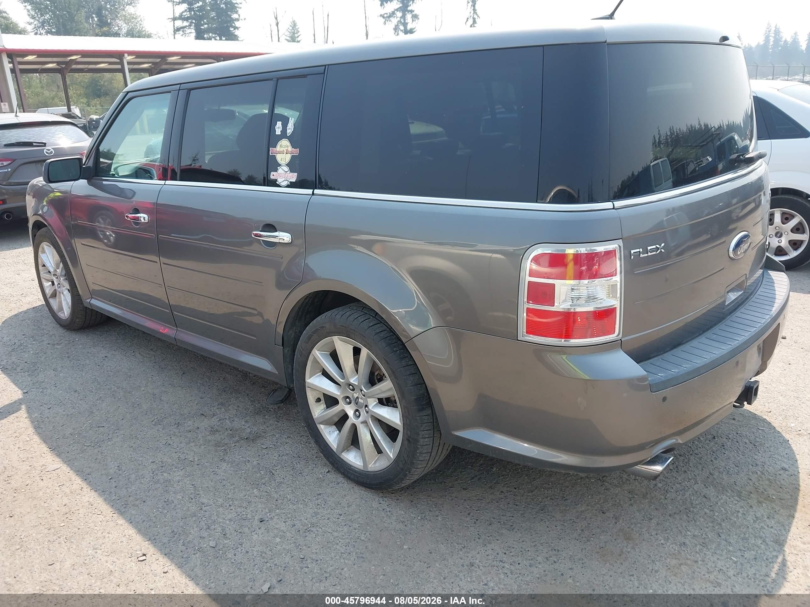 2010 Ford Flex Sel Gray vin: 2FMHK6CT5ABA34873
