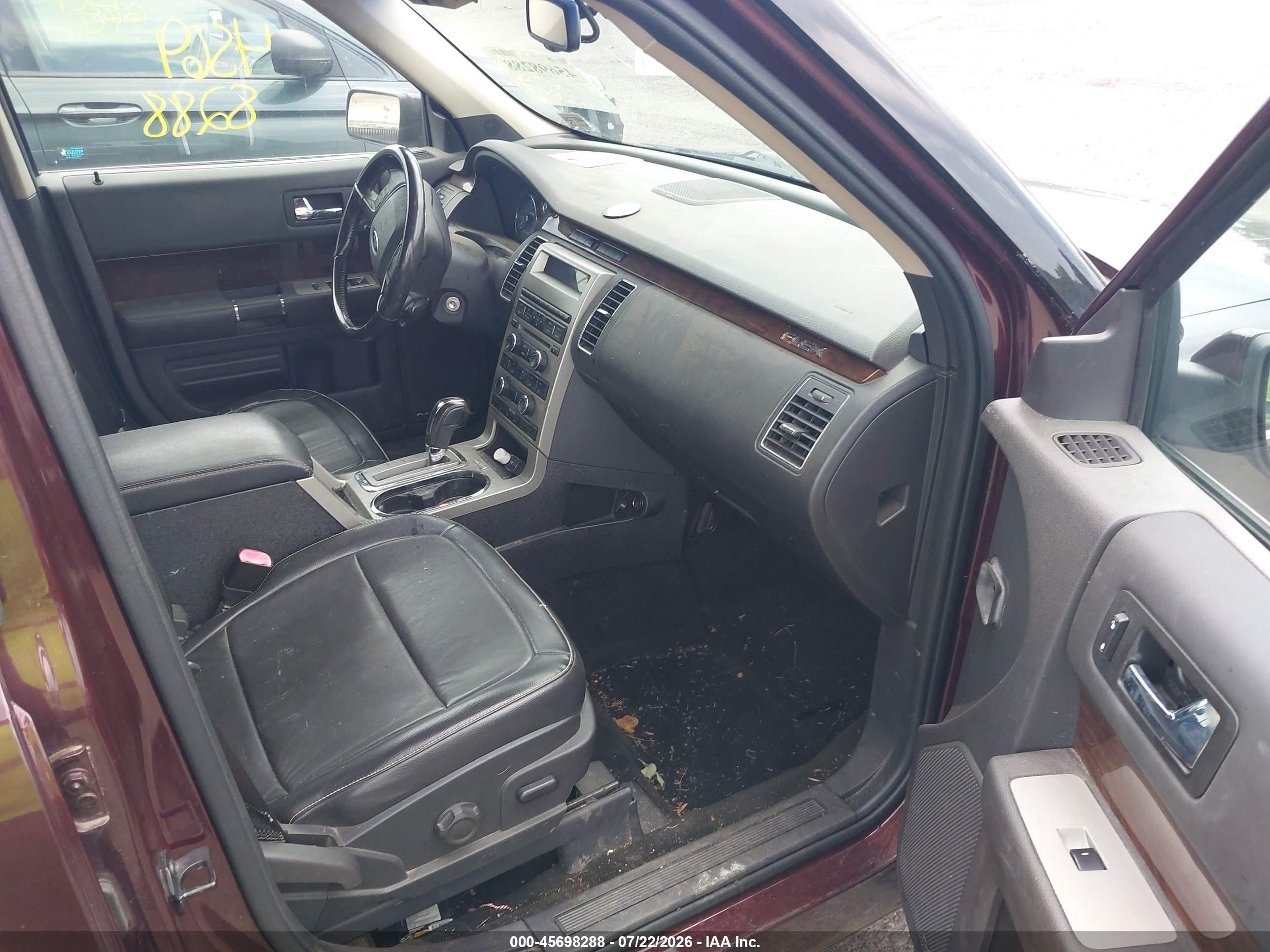 2011 Ford Flex Sel Темно-бордовый vin: 2FMHK6CT7BBD35971