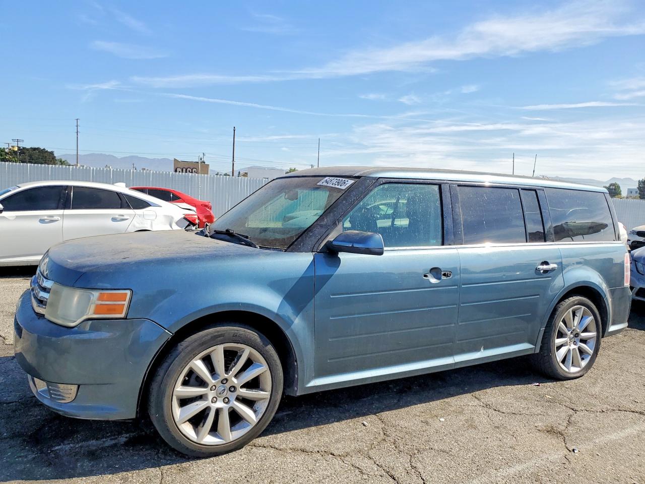 2010 Ford Flex Sel Blue vin: 2FMHK6CT9ABA29417