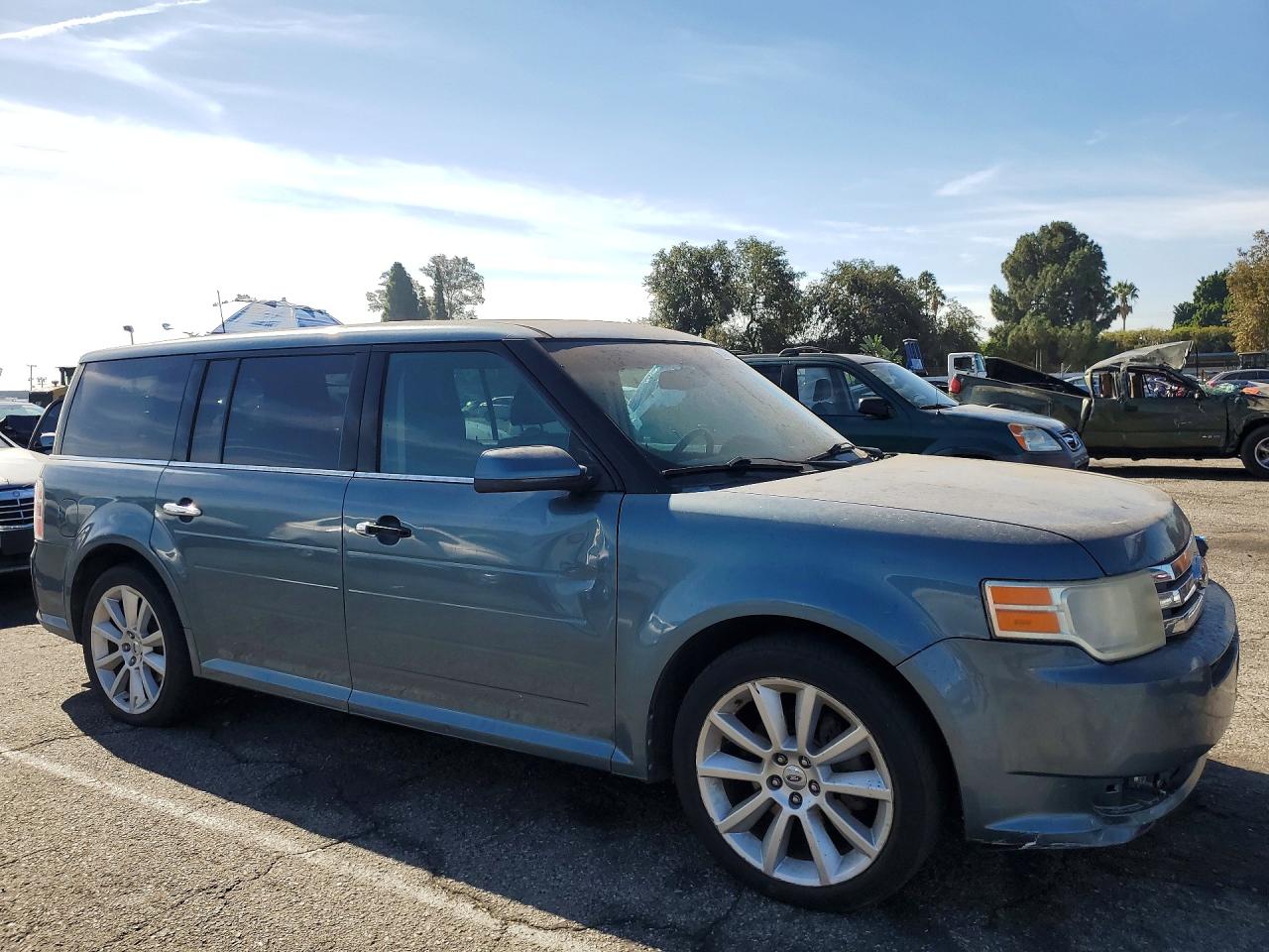 2010 Ford Flex Sel Blue vin: 2FMHK6CT9ABA29417
